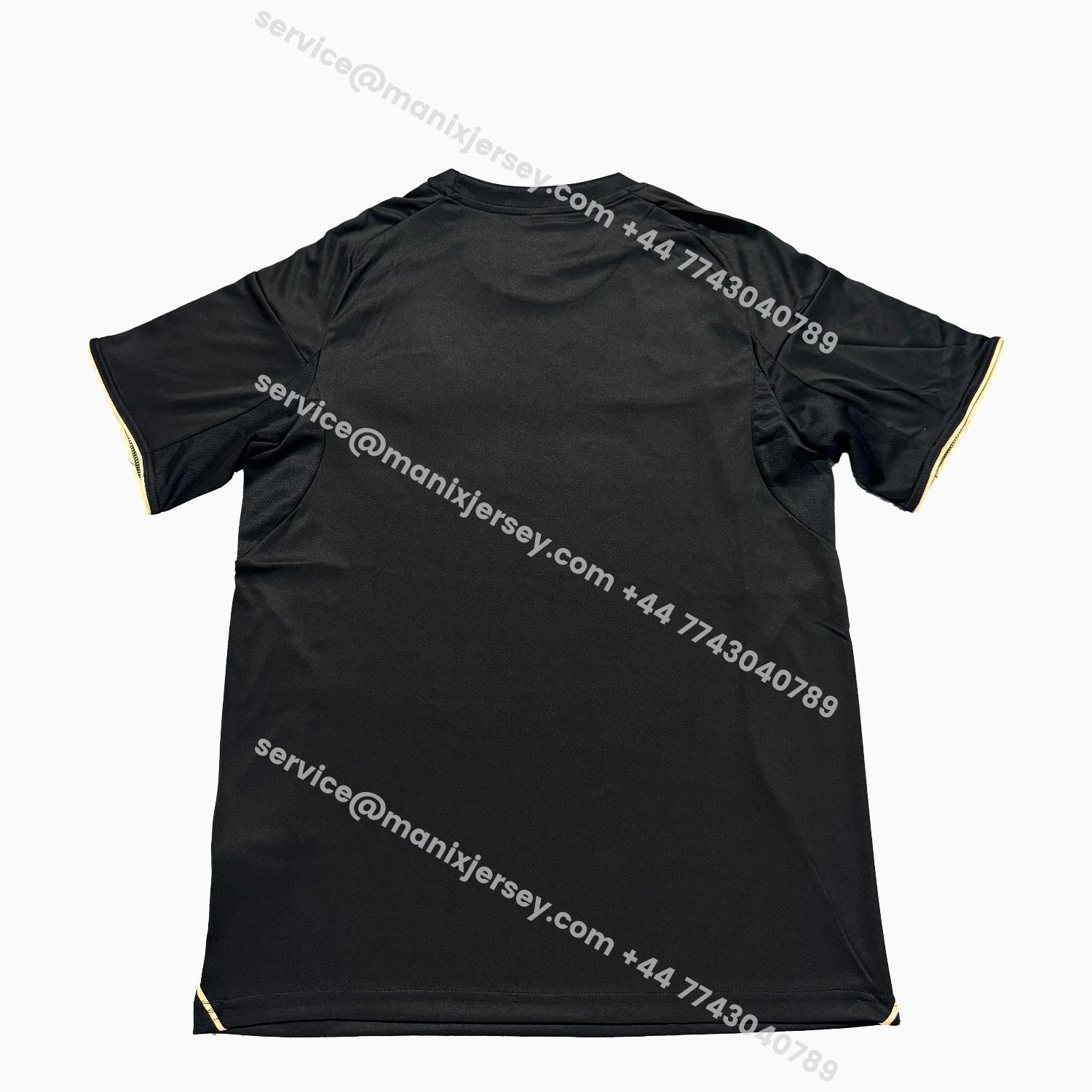 ManixJersey.com | Fulham 25-26 Third Black Jersey - Fans Version -Customize Name, Number and Patch | Worldwide Shipping