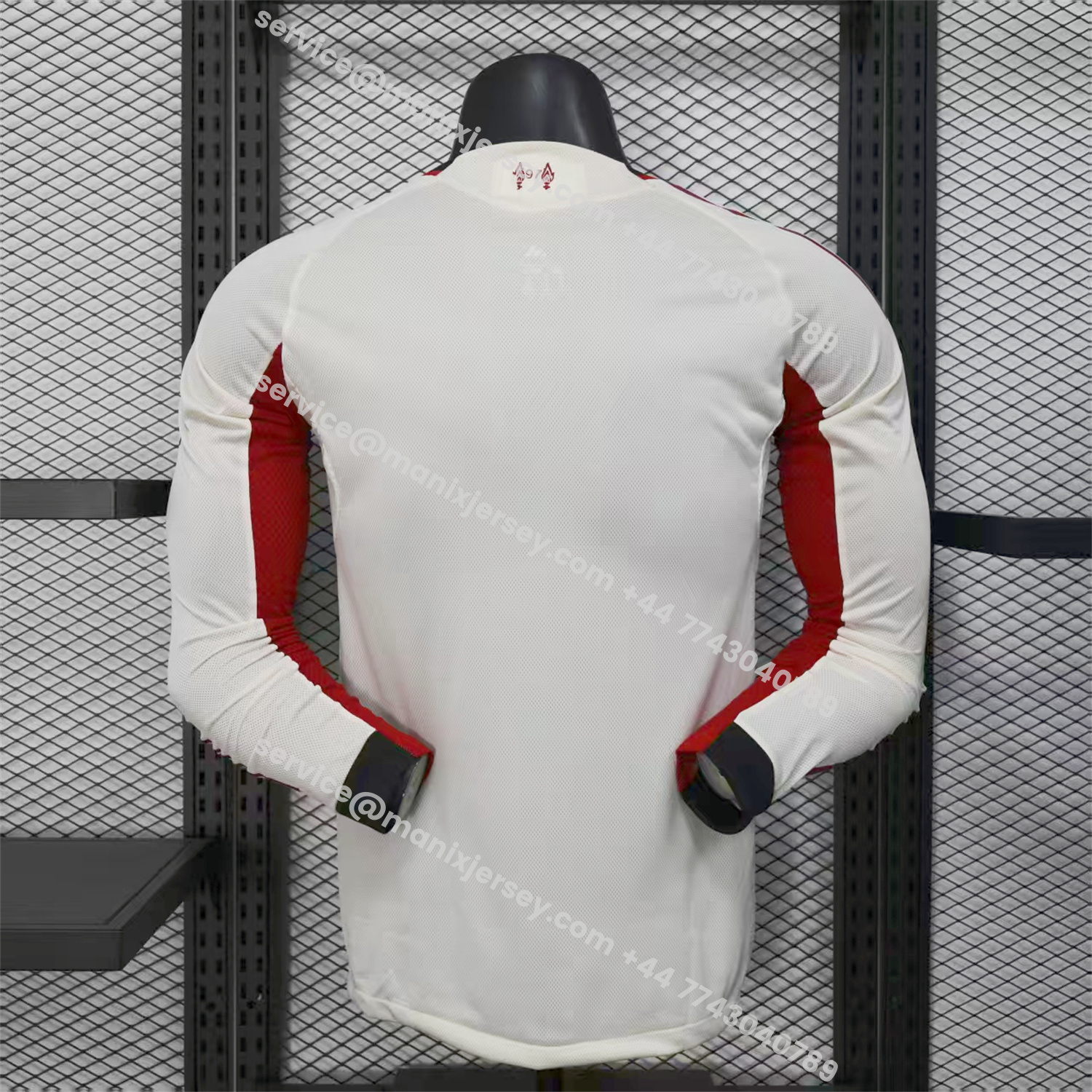 ManixJersey.com | Liver.pool 25-26 Away Beige Long Sleeves Jersey - Player Version -Customize Name, Number and Patch | Worldwide Shipping