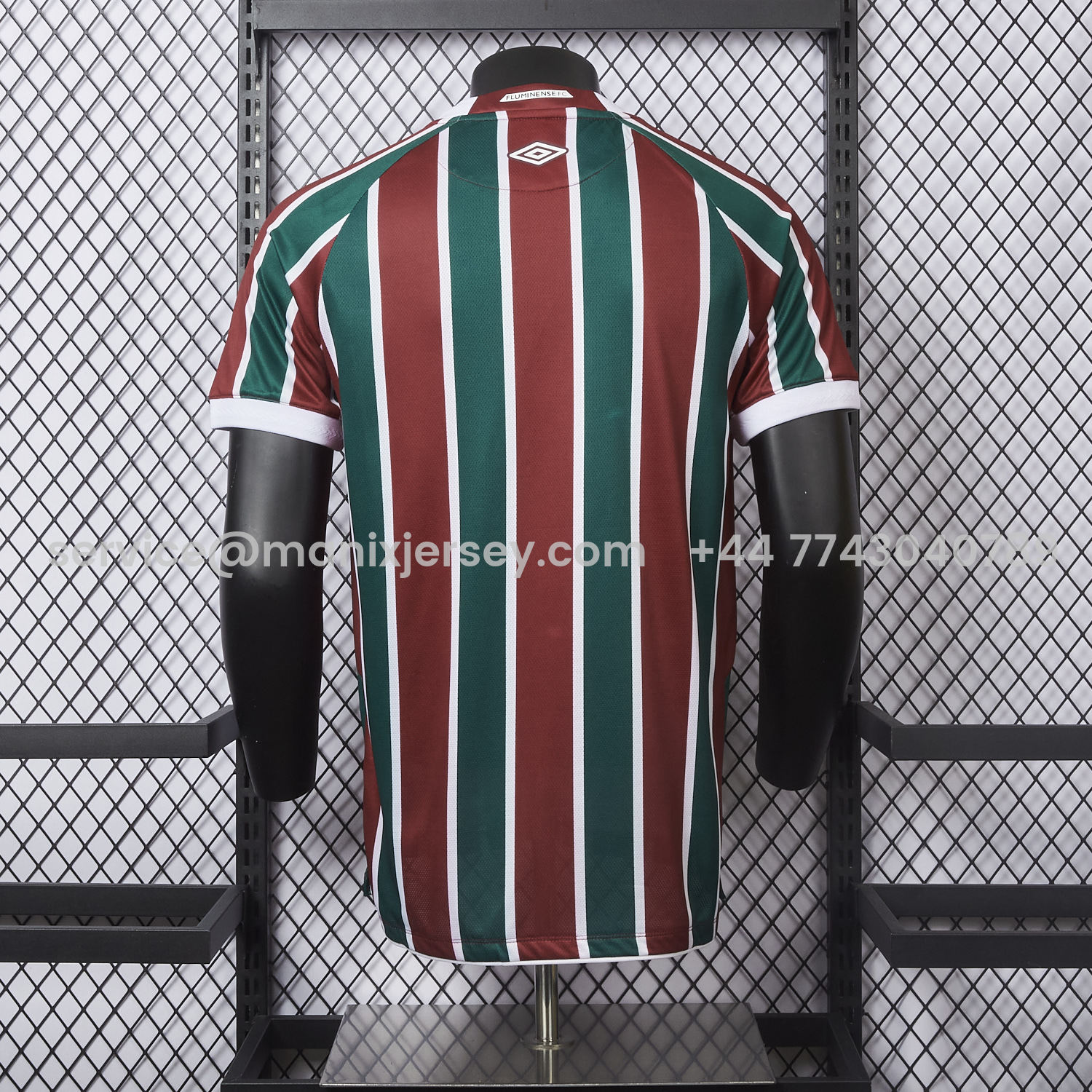 ManixJersey.com | Fluminense 25-26 Home Jersey With Chest Sponsor - Player Version -Customize Name, Number and Patch | Worldwide Shipping