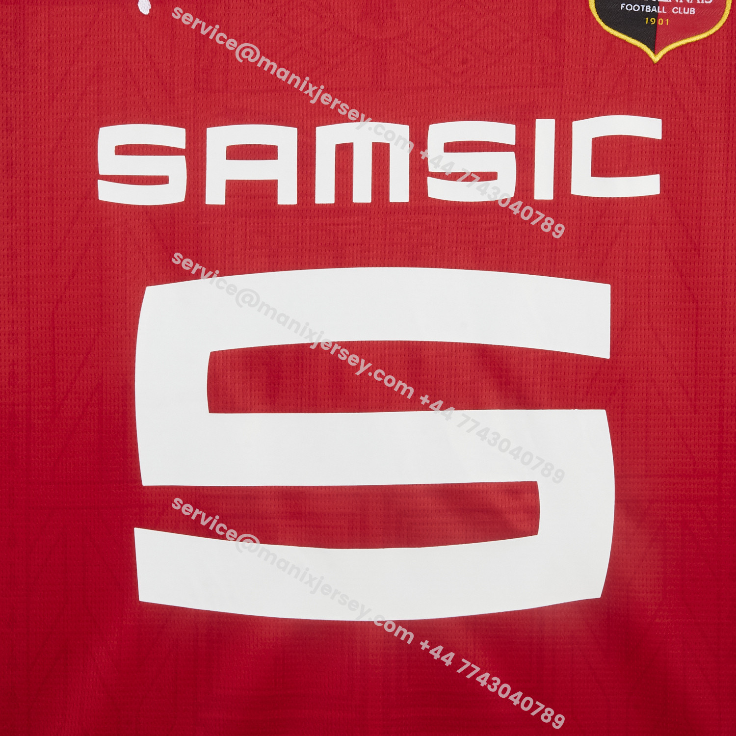 Stade Rennais 26-27 Home Jersey - Fans Version:football jersey mysite: unitedjerseyfootball 邓江浪:football