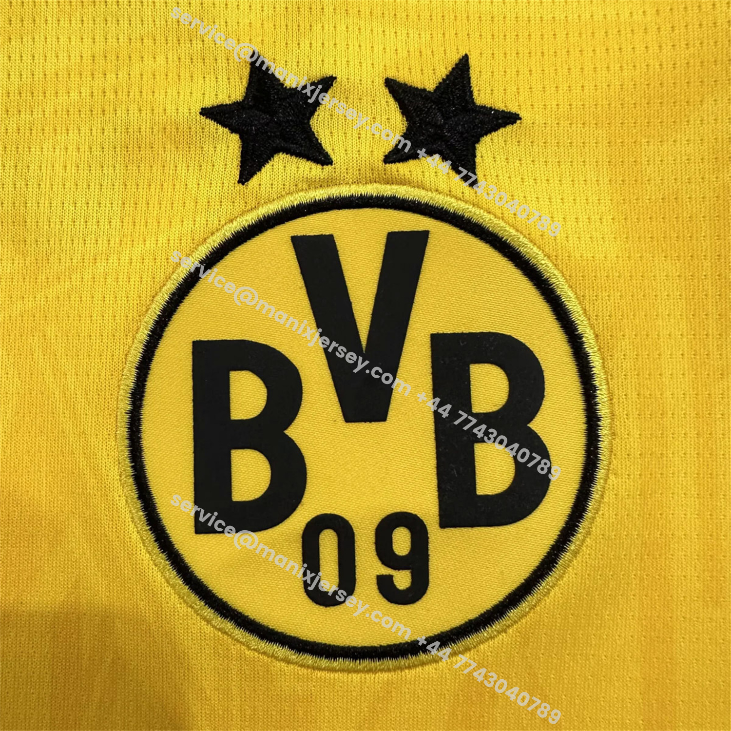 ManixJersey.com | Dortmund 26-27 Home Jersey - Fans Version -Customize Name, Number and Patch | Worldwide Shipping