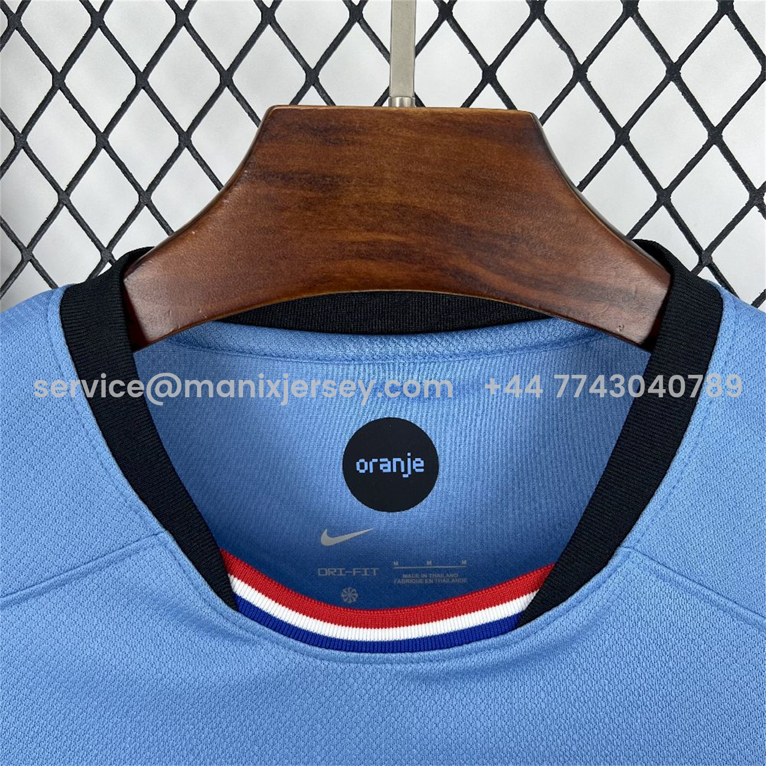 ManixJersey.com | Netherlands 25-26 Women's Team Away Jersey - Men's Fans Version -Customize Name, Number and Patch | Worldwide Shipping