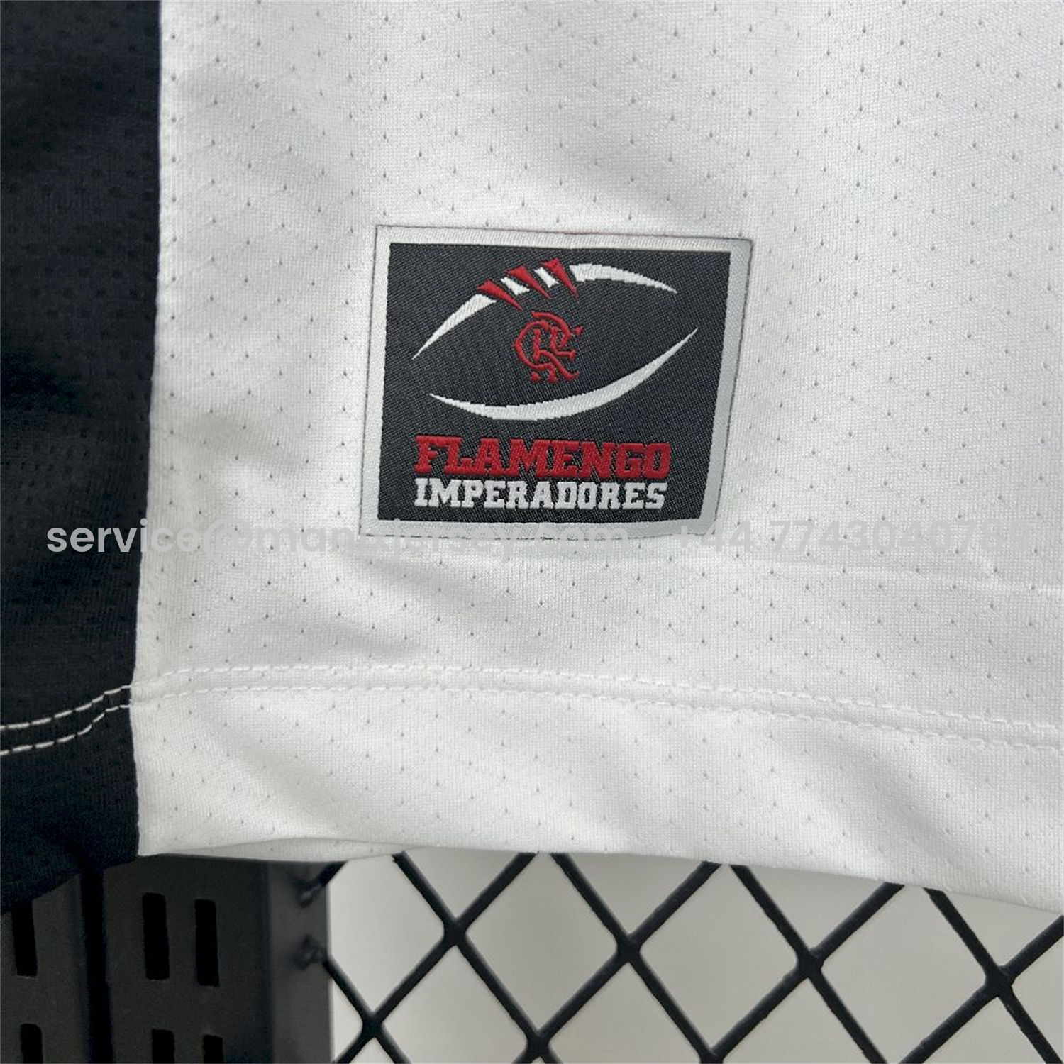 ManixJersey.com | Flamengo 25-26 Imperators No. 9 White Jersey -Customize Name, Number and Patch | Worldwide Shipping