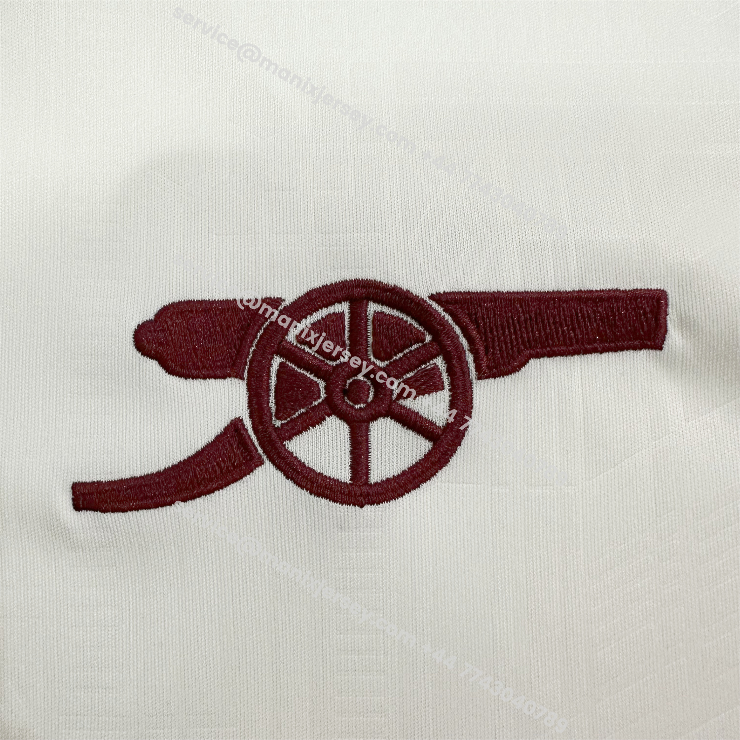 ManixJersey.com | Arsenal 25-26 Third White Jersey - Fans Version -Customize Name, Number and Patch | Worldwide Shipping