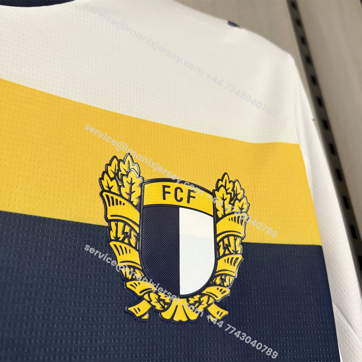 ManixJersey.com | FC Famalicão 25-26 Home White Jersey - Fans Version -Customize Name, Number and Patch | Worldwide Shipping