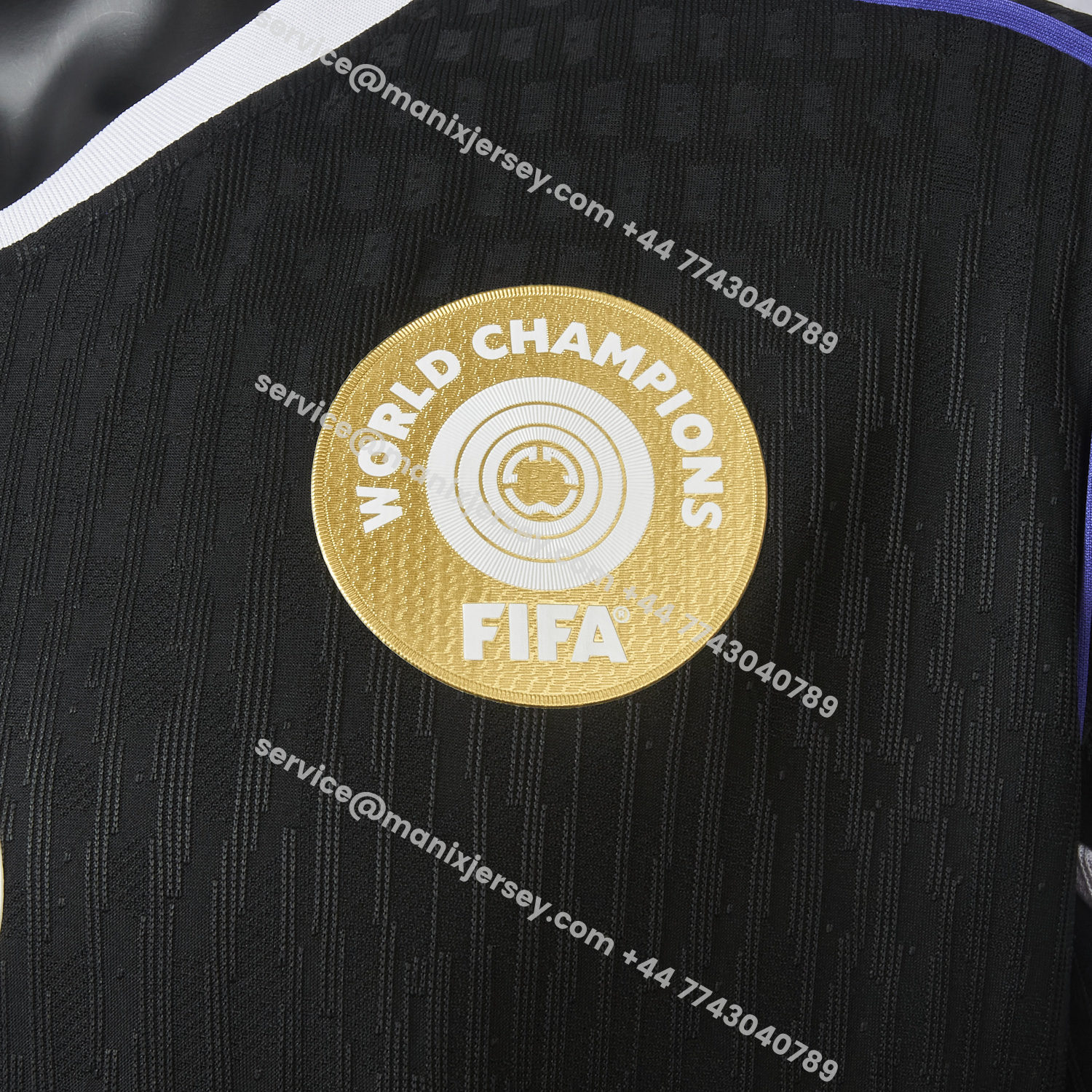 ManixJersey.com | C.H.E.L.S.E.A 25-26 Third Unsponsored Black Jersey - Player Version -Customize Name, Number and Patch | Worldwide Shipping