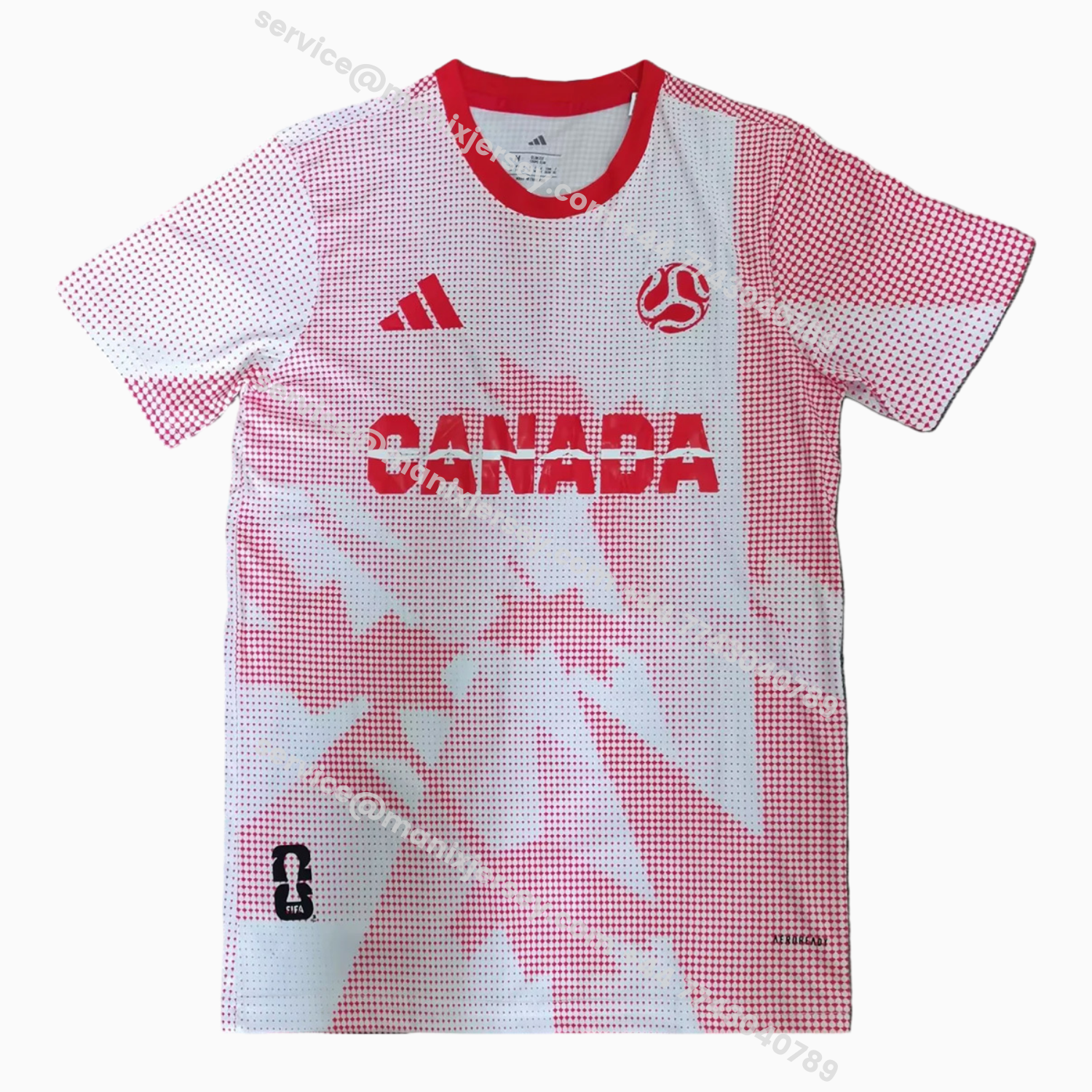 ManixJersey.com | Canada 25-26 World Cup Promotion Blue Jersey - Fans Version -Customize Name, Number and Patch | Worldwide Shipping