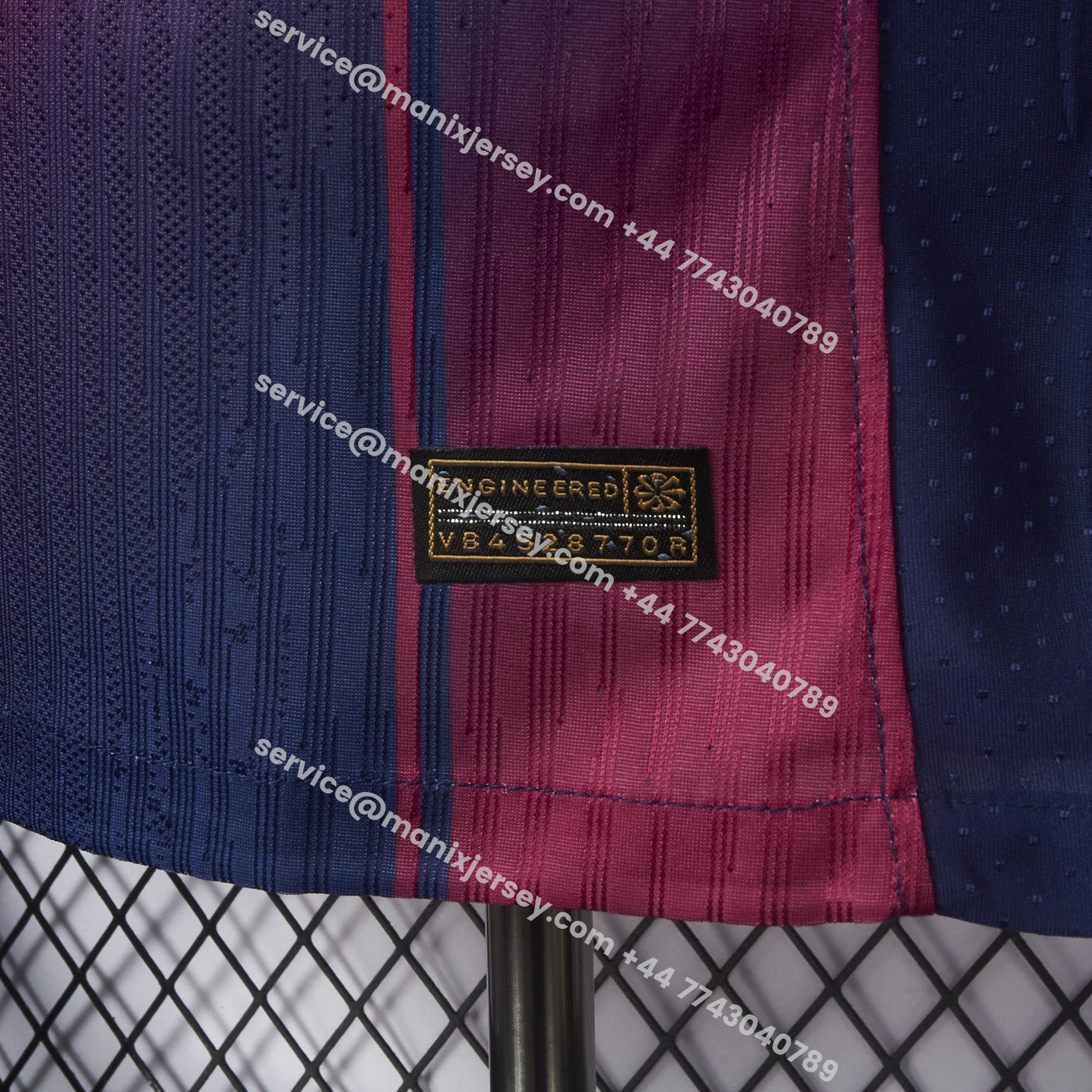 ManixJersey.com | Barcelona 25-26 Ed Sheeran Home Special Jersey - Player Version -Customize Name, Number and Patch | Worldwide Shipping