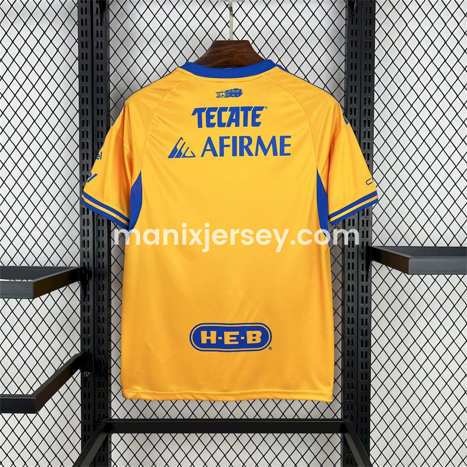 ManixJersey.com | Tigres UANL 25-26 Home Jersey - Fans Version -Customize Name, Number and Patch | Worldwide Shipping