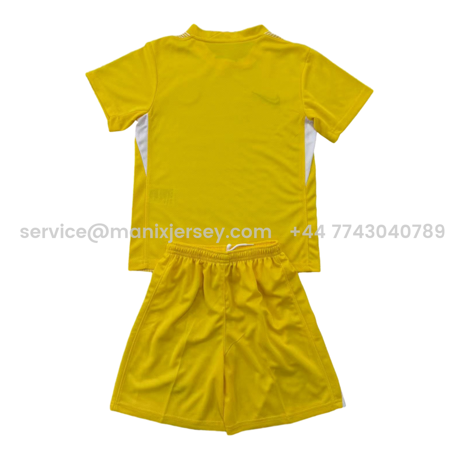 ManixJersey.com | C.H.E.L.S.E.A 25-26 Yellow Goalkeeper Kids Kit -Customize Name, Number and Patch | Worldwide Shipping