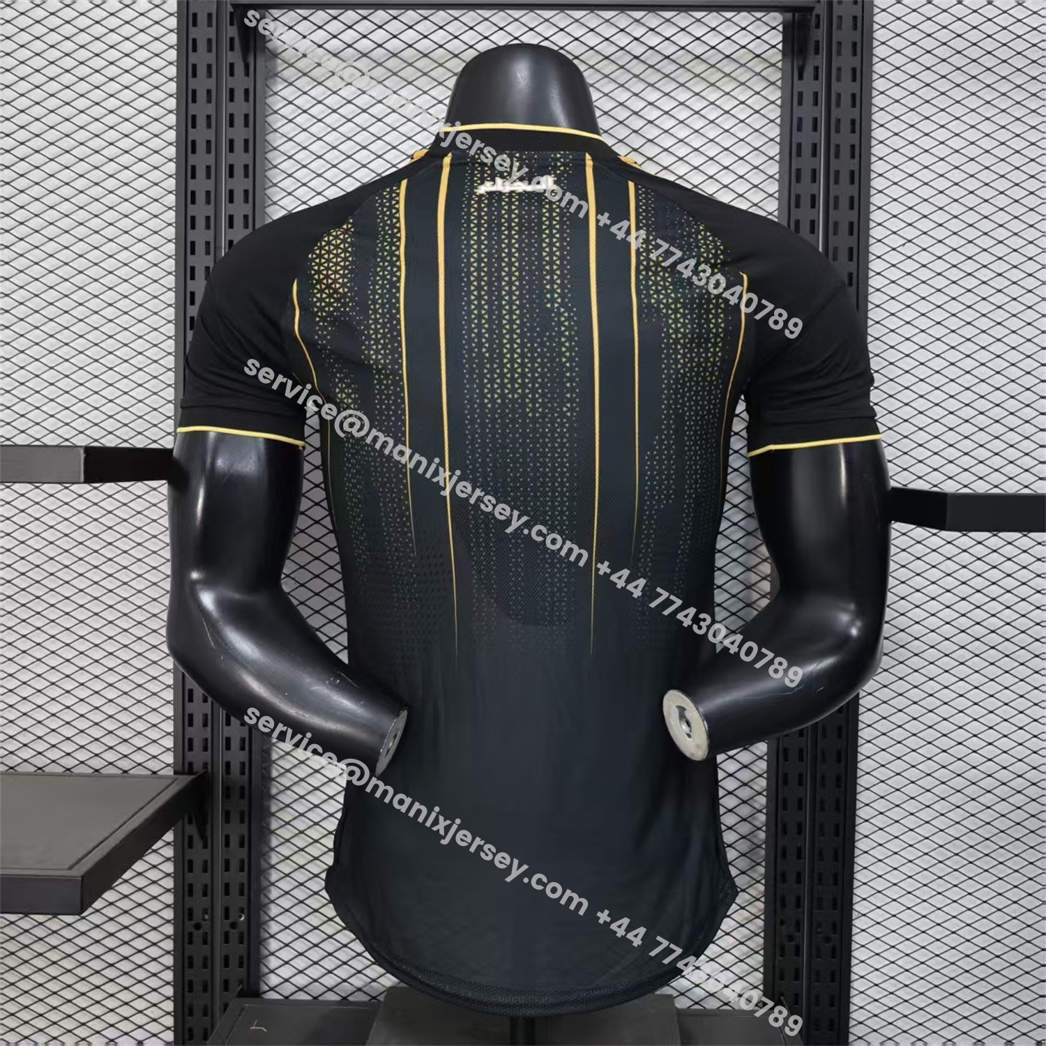 ManixJersey.com | Algeria 2026 Black And Gold Special Jersey - Player Version -Customize Name, Number and Patch | Worldwide Shipping