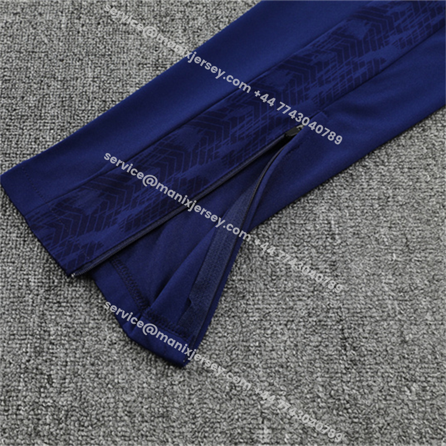 ManixJersey.com | Feyenoord 25-26 Long Sleeve Training Set - Royal Blue Top & Royal Blue Pants -Customize Name, Number and Patch | Worldwide Shipping