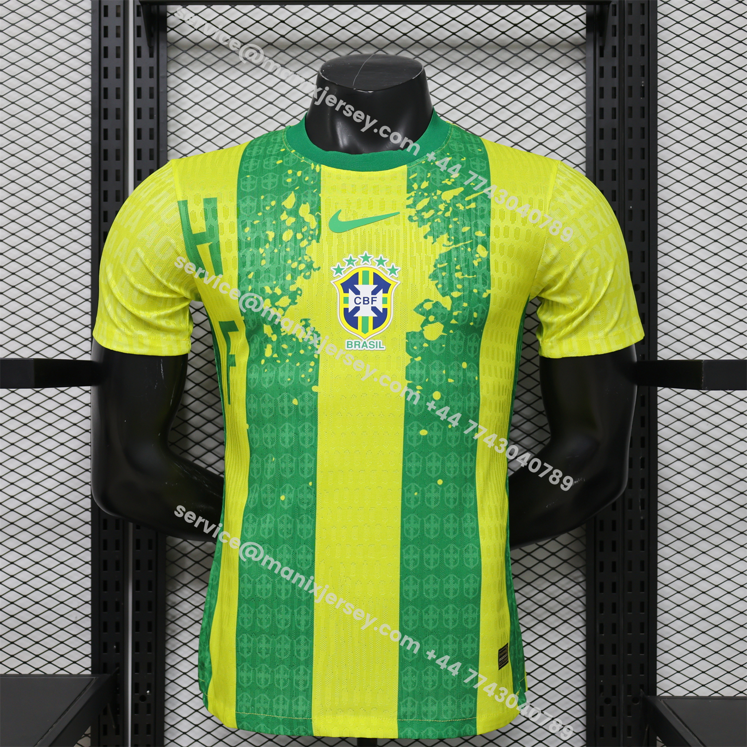 Brazil 2026 Yellow And Green Special Jersey - Player Version:football jersey mysite: unitedjerseyfootball 邓江浪:football