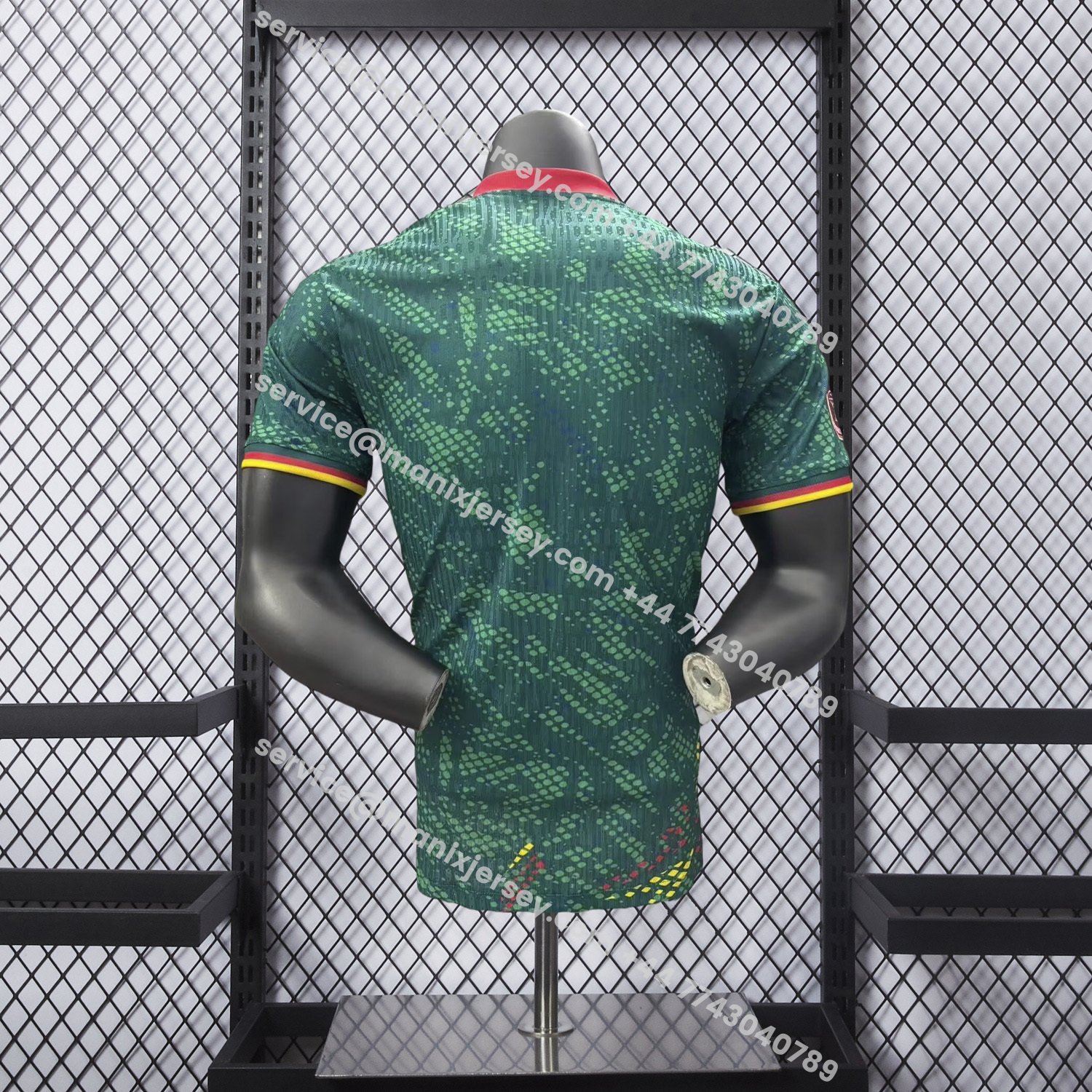 ManixJersey.com | Cameroon 2026 Home Green Jersey - Player Version -Customize Name, Number and Patch | Worldwide Shipping