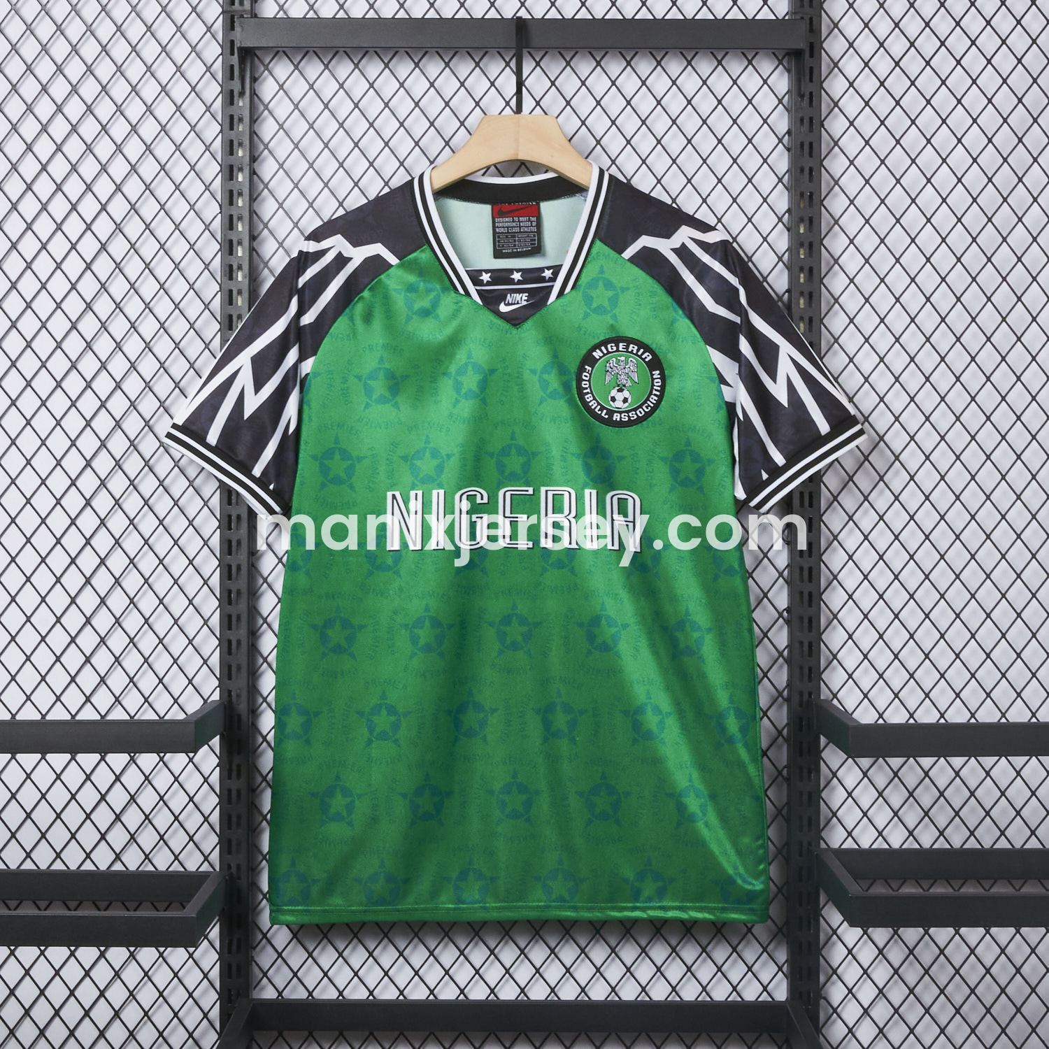 ManixJersey.com | Retro Nigeria 1993-95 Home Jersey -Customize Name, Number and Patch | Worldwide Shipping