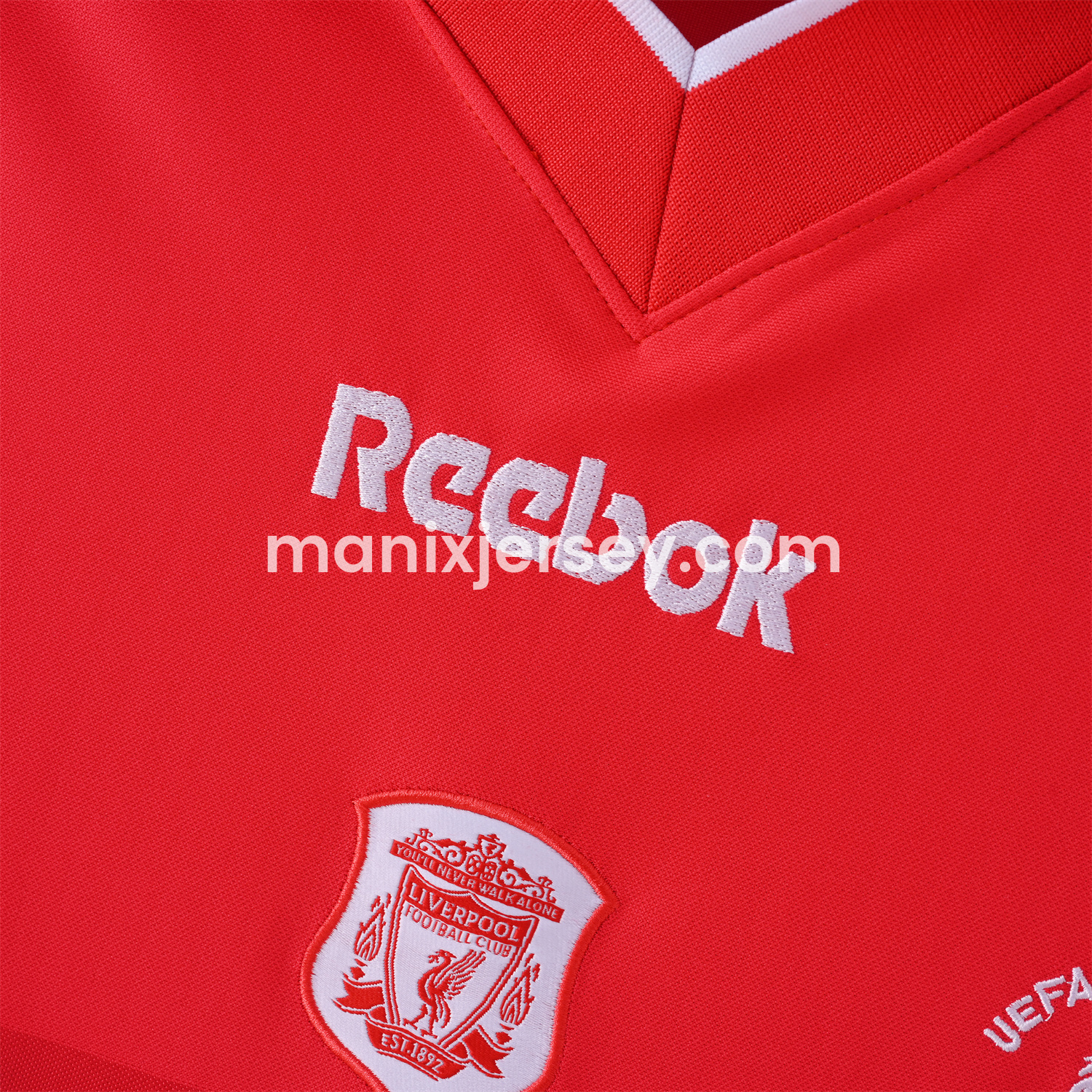 ManixJersey.com | Retro Liver.pool 2000-01 Home Jersey -Customize Name, Number and Patch | Worldwide Shipping