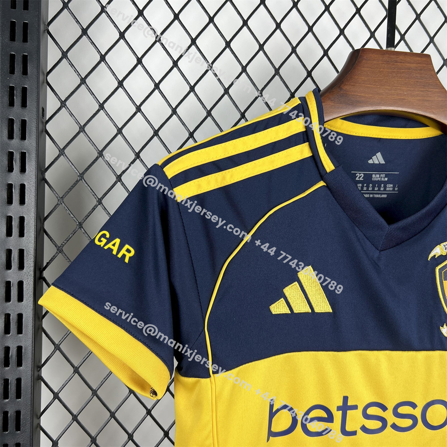 ManixJersey.com | Boca Juniors 25-26 Home 120th Anniversary Kids Kit -Customize Name, Number and Patch | Worldwide Shipping