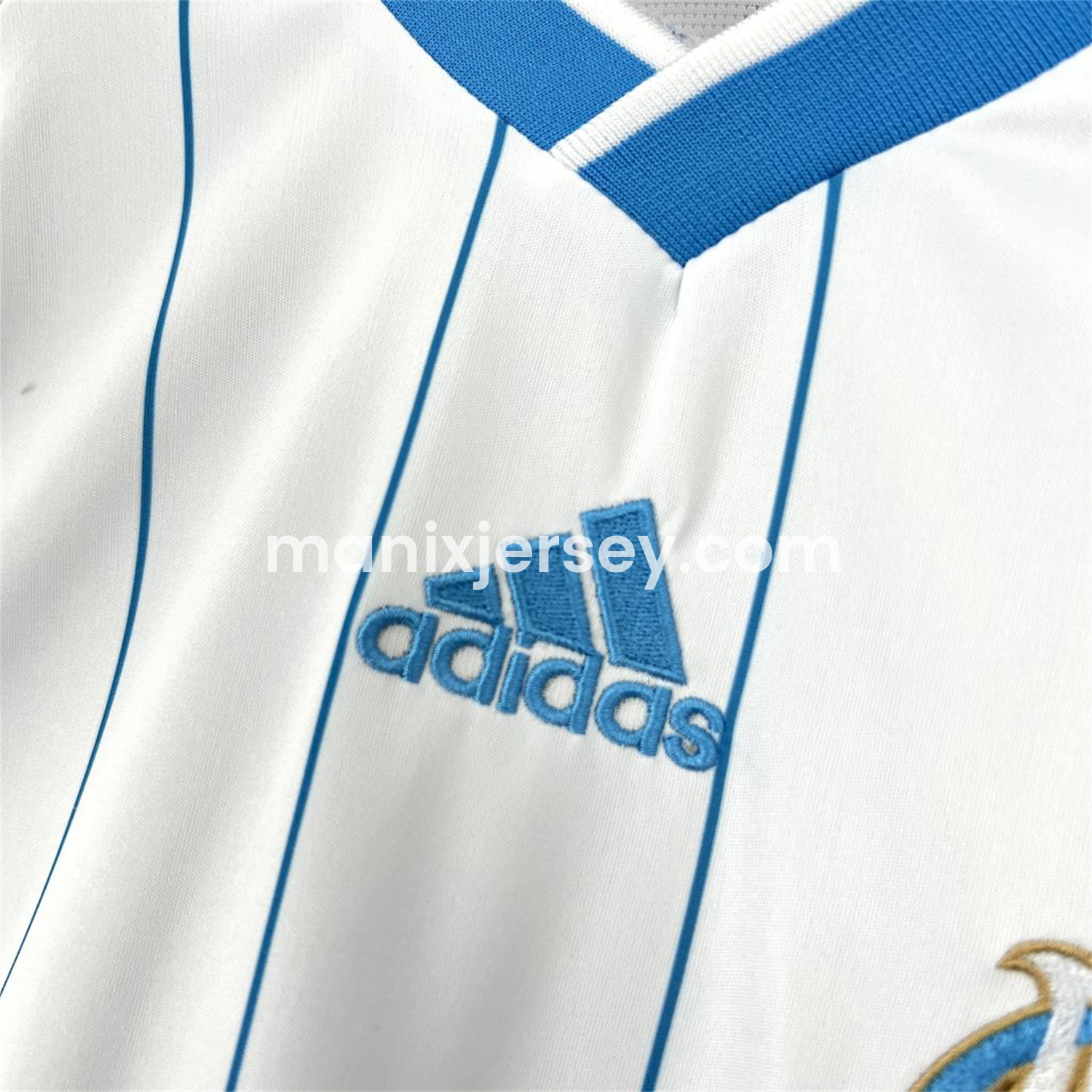 ManixJersey.com | Retro Marseille 2009-10 Home Jersey -Customize Name, Number and Patch | Worldwide Shipping