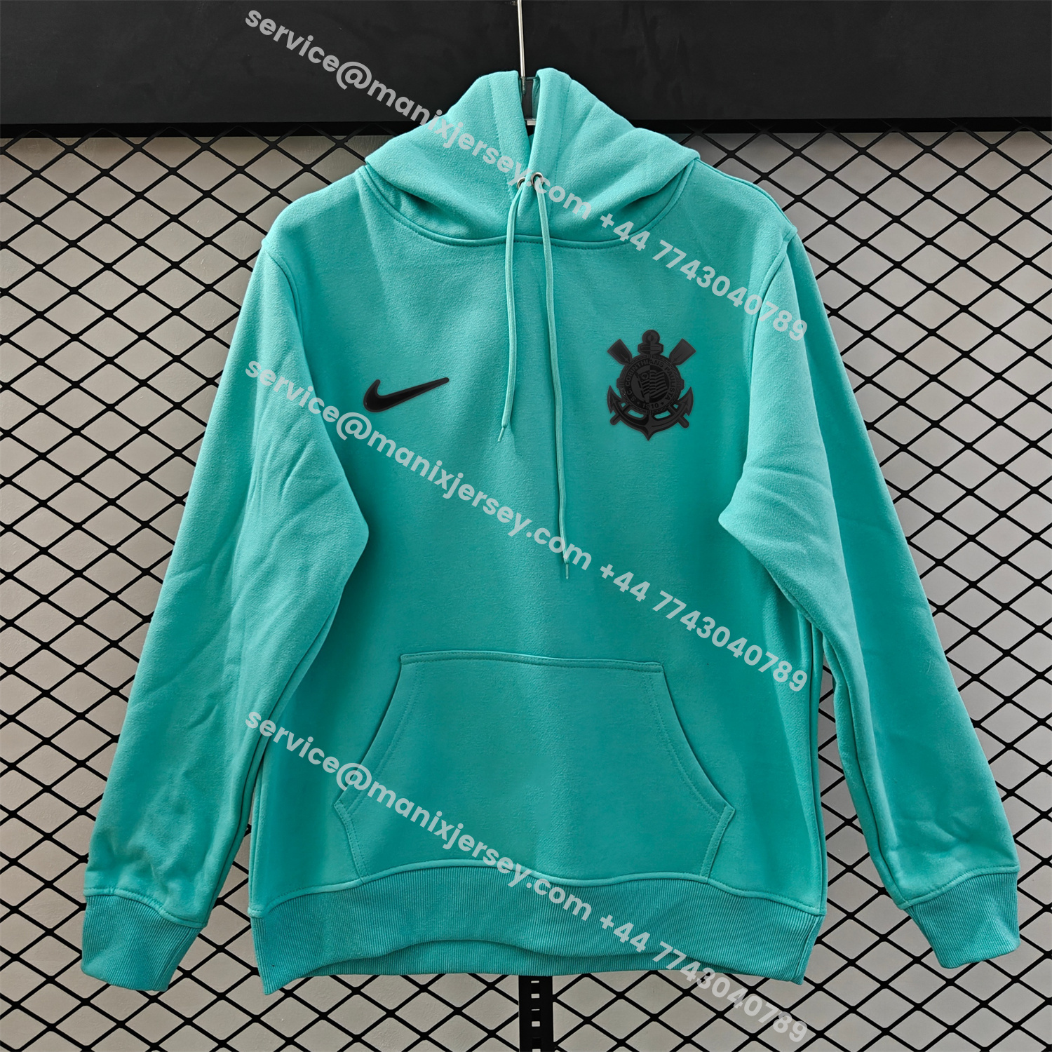 ManixJersey.com | Corinthians 25-26 Originals Terrace Black Icon Unisex Pullover Hoodie -Customize Name, Number and Patch | Worldwide Shipping