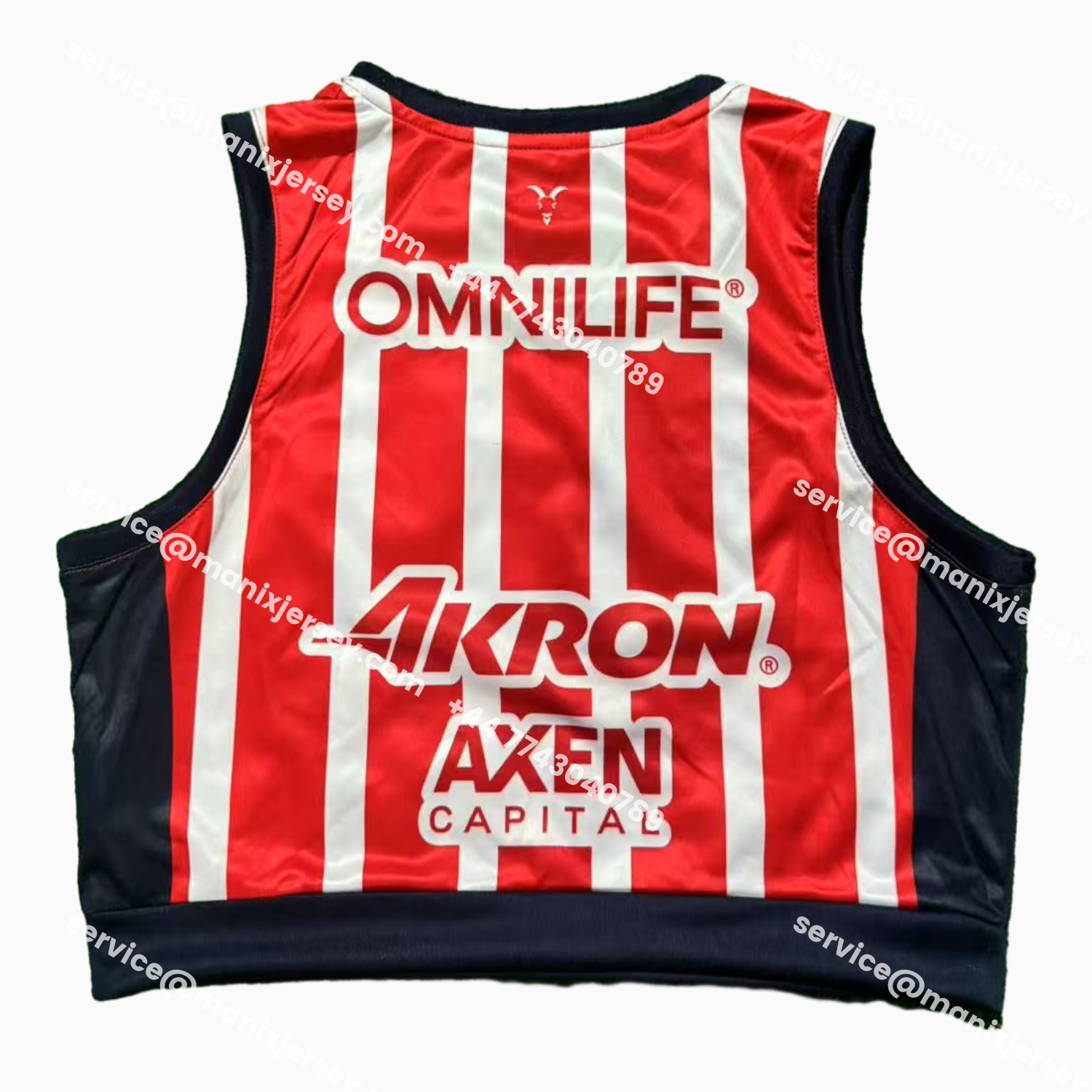 ManixJersey.com | Women's Chivas de Guadalajara 25-26 Home Yoga Vest -Customize Name, Number and Patch | Worldwide Shipping