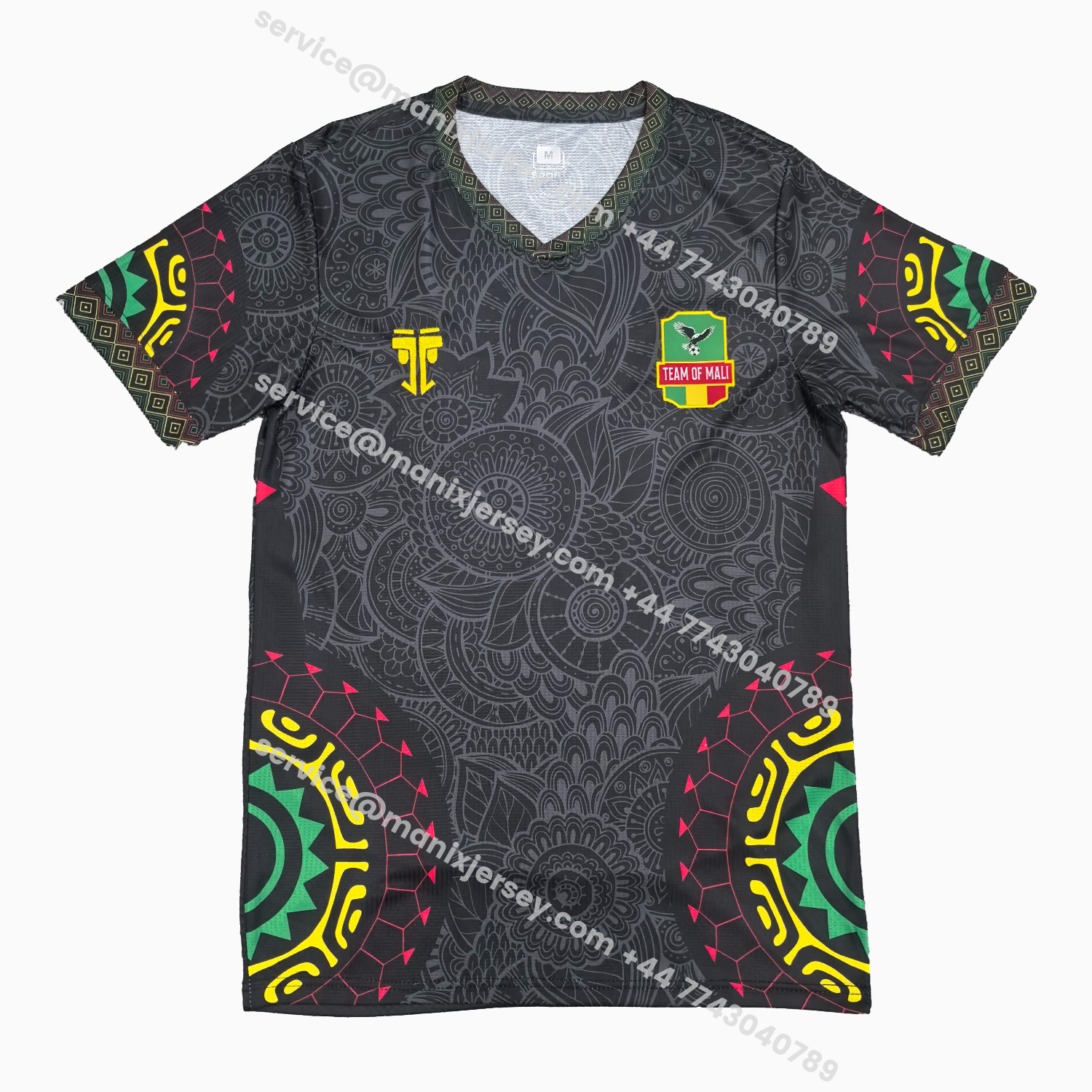 ManixJersey.com | Mali 25-26 Black Special Jersey - Fans Version -Customize Name, Number and Patch | Worldwide Shipping