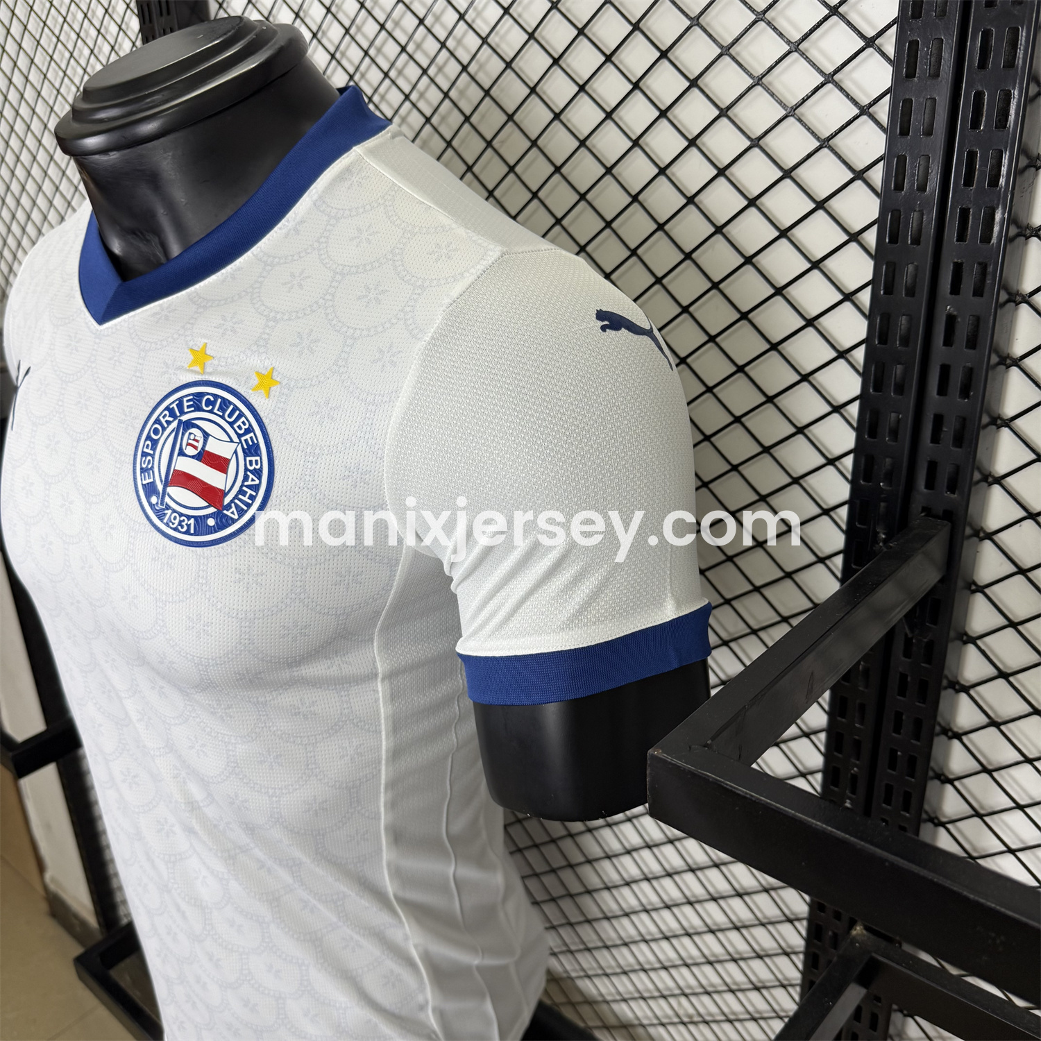 ManixJersey.com | Bahia 25-26 Home Unsponsored Jersey - Player Version -Customize Name, Number and Patch | Worldwide Shipping