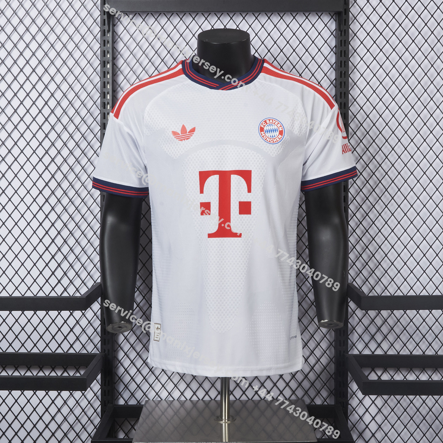 ManixJersey.com | Bayern Munich 26-27 Away Jersey - Player Version -Customize Name, Number and Patch | Worldwide Shipping