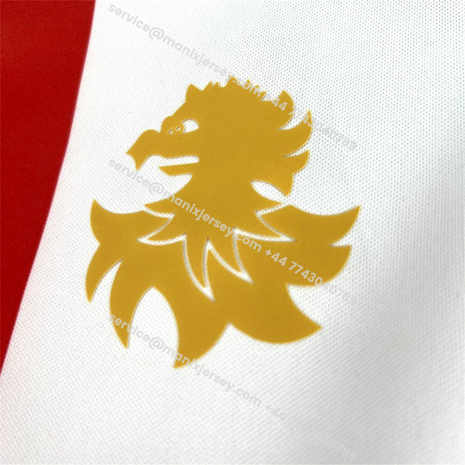 ManixJersey.com | Genoa 25-26 Away Jersey - Fans Version -Customize Name, Number and Patch | Worldwide Shipping