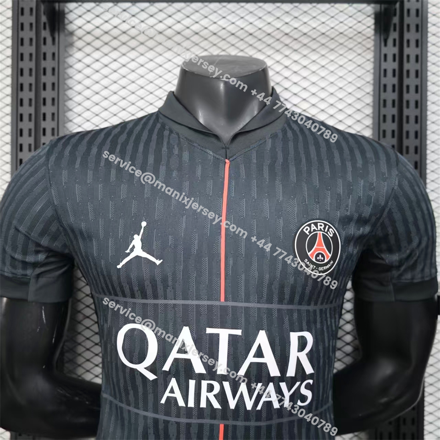 ManixJersey.com | Paris Saint-Germain PSG 25-26 Fourth Jersey - Player Version -Customize Name, Number and Patch | Worldwide Shipping