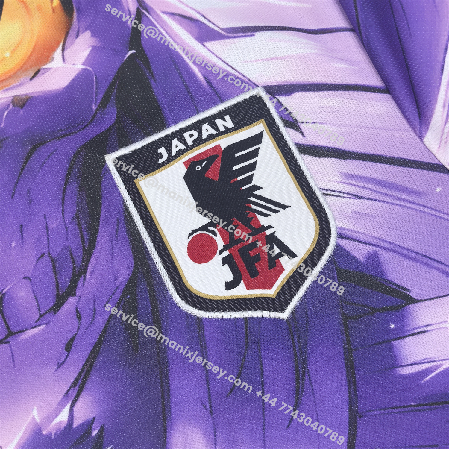ManixJersey.com | Japan 25-26 Sasuke Susanoo Purple Jersey - Fans Version -Customize Name, Number and Patch | Worldwide Shipping