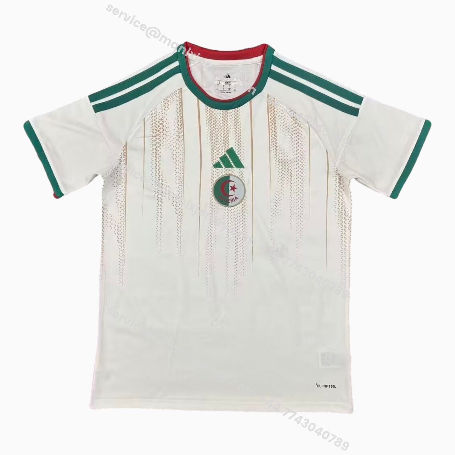 ManixJersey.com | Algeria 2026 Home Jersey - Fans Version -Customize Name, Number and Patch | Worldwide Shipping