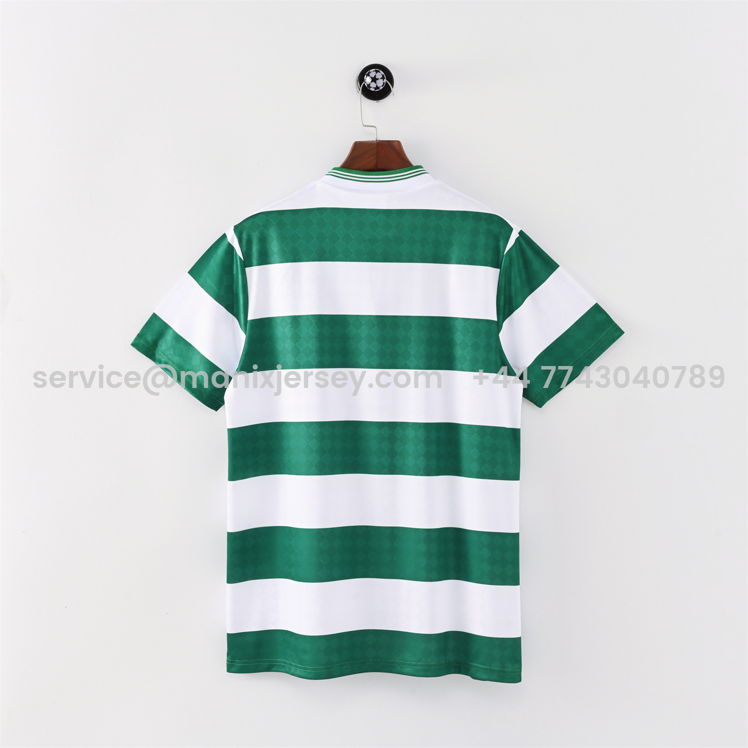 ManixJersey.com | Retro Celtic 1987-88 Home Jersey -Customize Name, Number and Patch | Worldwide Shipping