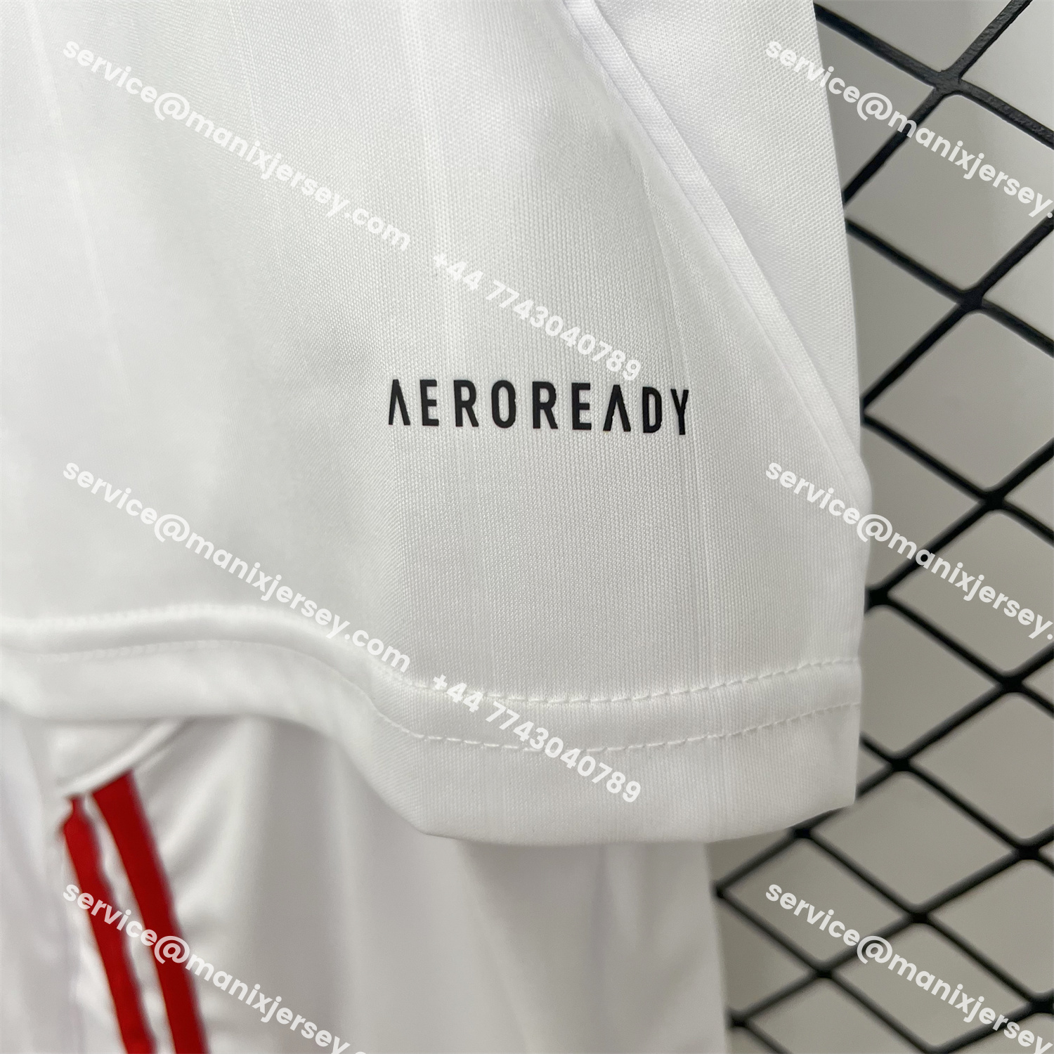 ManixJersey.com | Sevilla 25-26 Home Kids Kit -Customize Name, Number and Patch | Worldwide Shipping