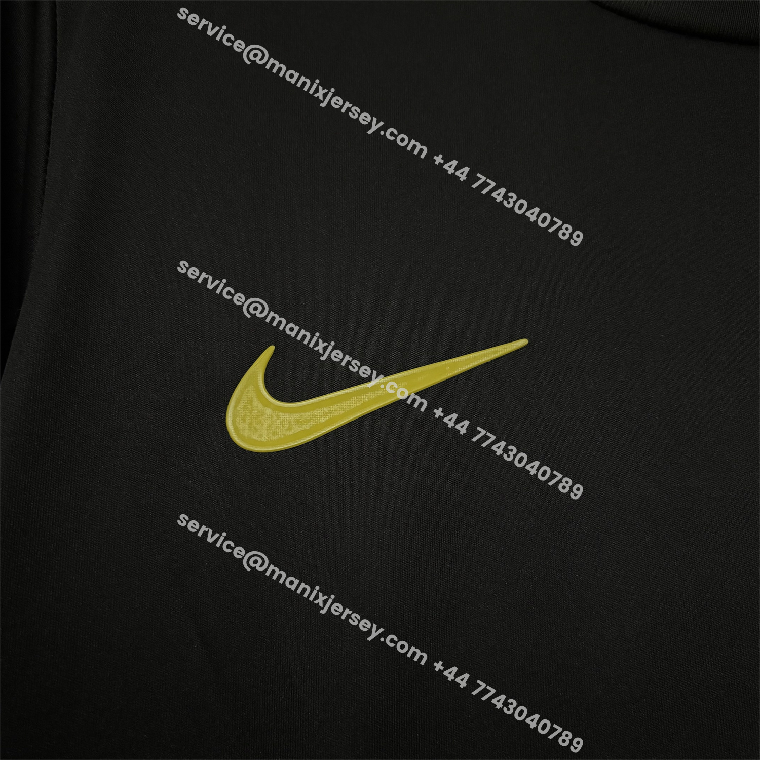 ManixJersey.com | Brazil 2026 Pure Black Training Jersey - Fans Version -Customize Name, Number and Patch | Worldwide Shipping