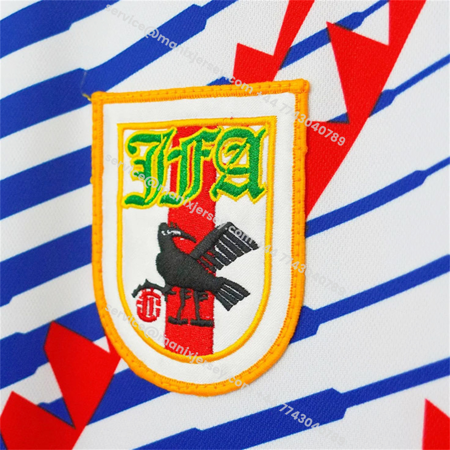 ManixJersey.com | Retro Japan 1994 Away Jersey -Customize Name, Number and Patch | Worldwide Shipping