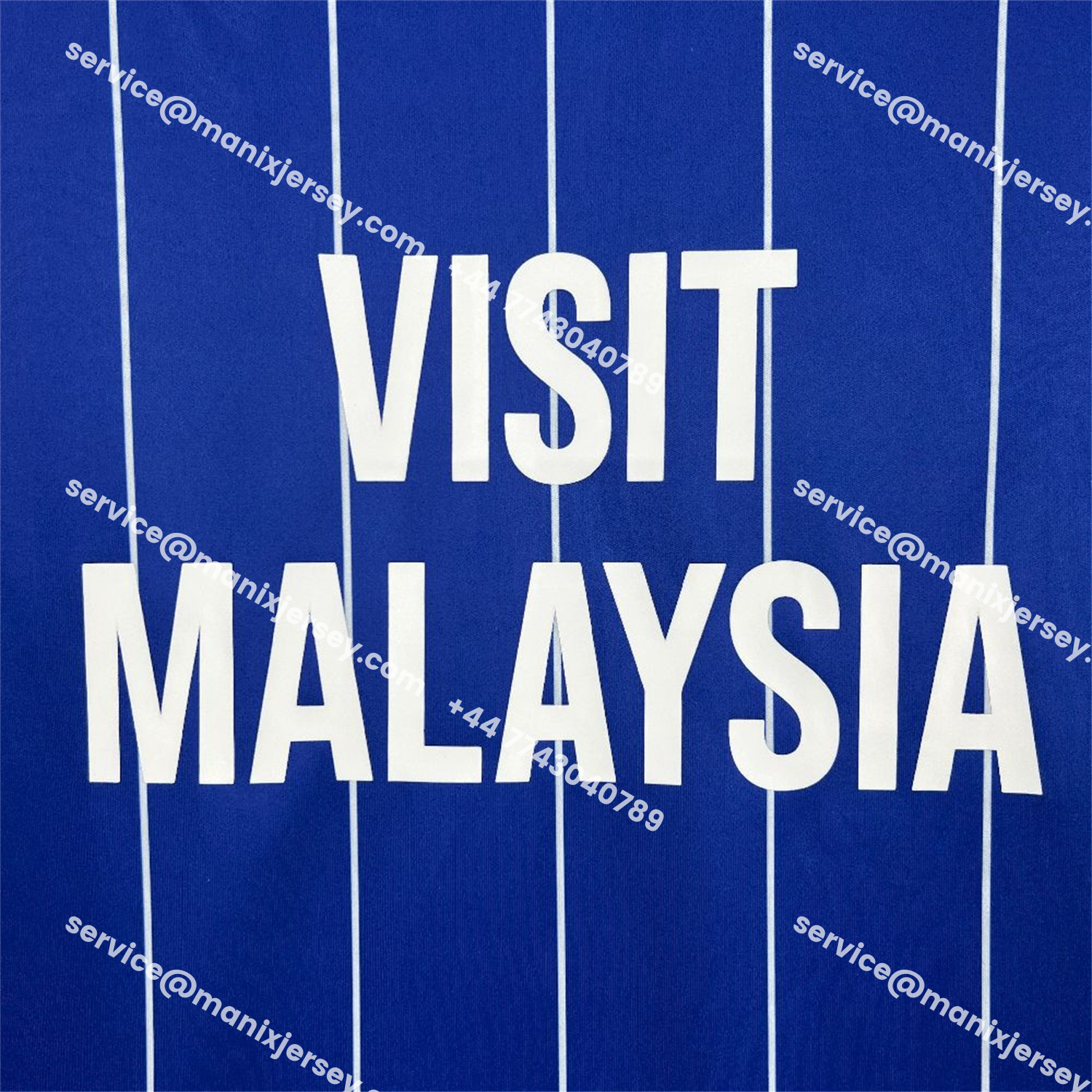 ManixJersey.com | Cardiff City 25-26 Home Jersey - Fans Version -Customize Name, Number and Patch | Worldwide Shipping