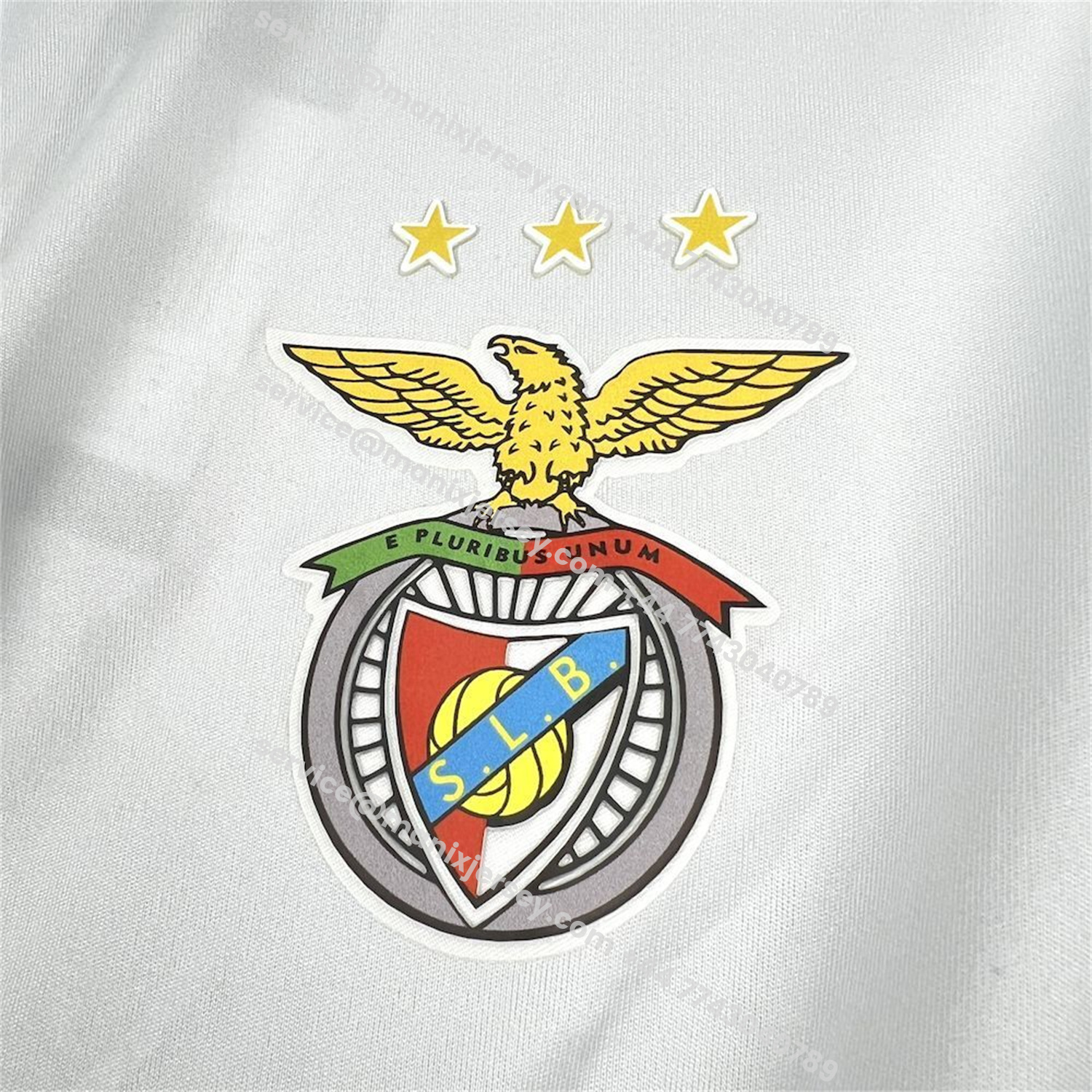 ManixJersey.com | Benfica 25-26 White Polo Jersey - Fans Version -Customize Name, Number and Patch | Worldwide Shipping