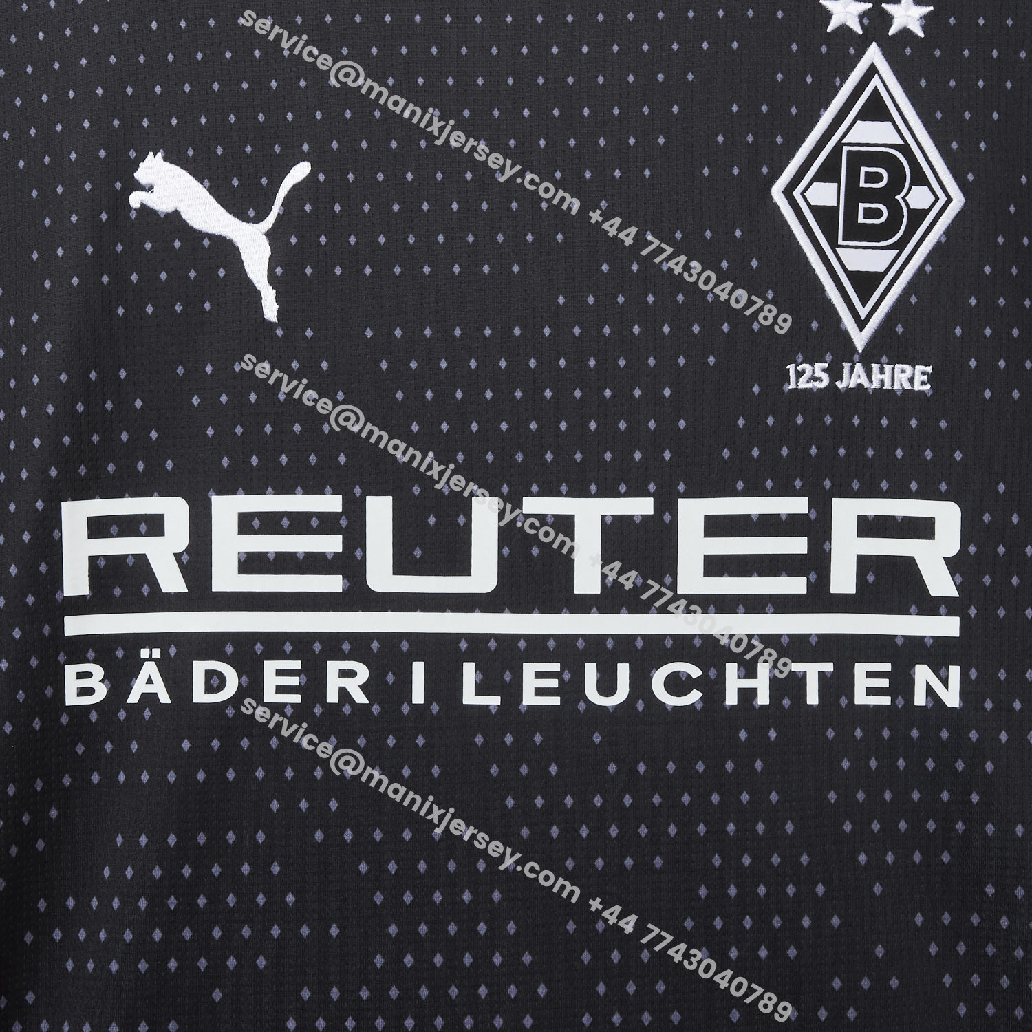 ManixJersey.com | Borussia Mönchengladbach 25-26 Third Jersey - Fans Version -Customize Name, Number and Patch | Worldwide Shipping