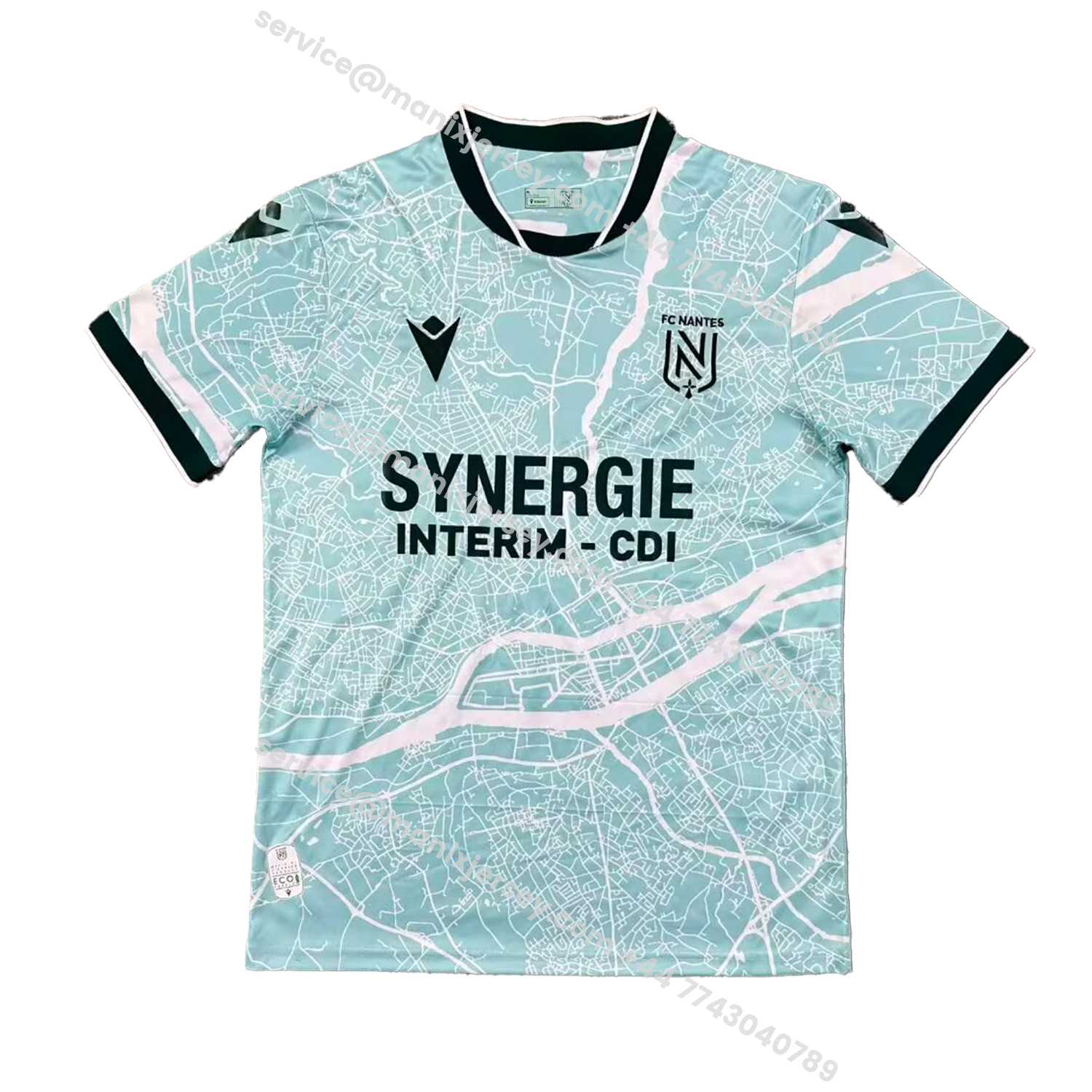 ManixJersey.com | Nantes 25-26 Away Jersey - Fans Version -Customize Name, Number and Patch | Worldwide Shipping