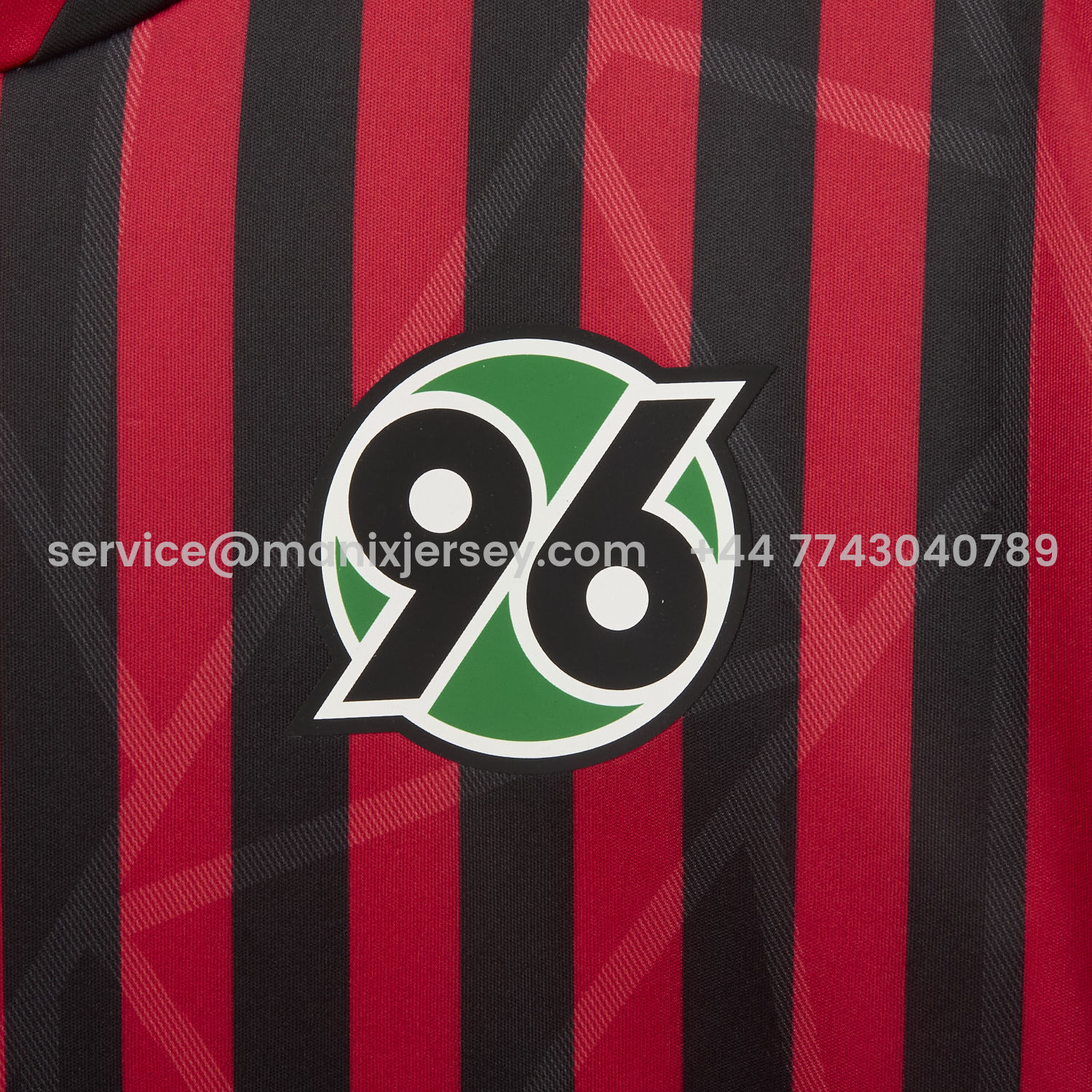 ManixJersey.com | Hannover 96 25-26 Home Jersey - Fans Version -Customize Name, Number and Patch | Worldwide Shipping