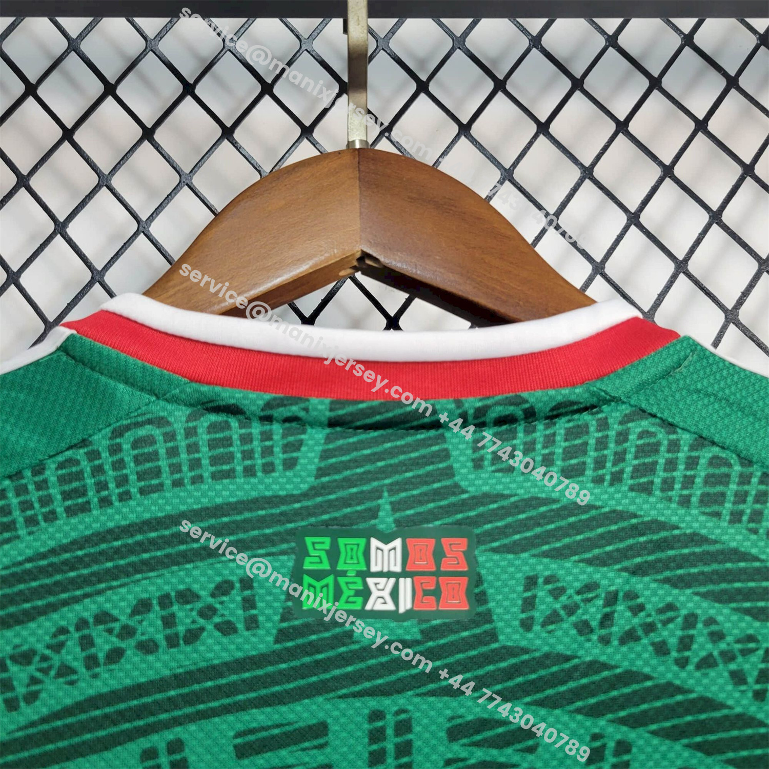 ManixJersey.com | Women's Mexico 2026 Home Jersey - Fans Version -Customize Name, Number and Patch | Worldwide Shipping