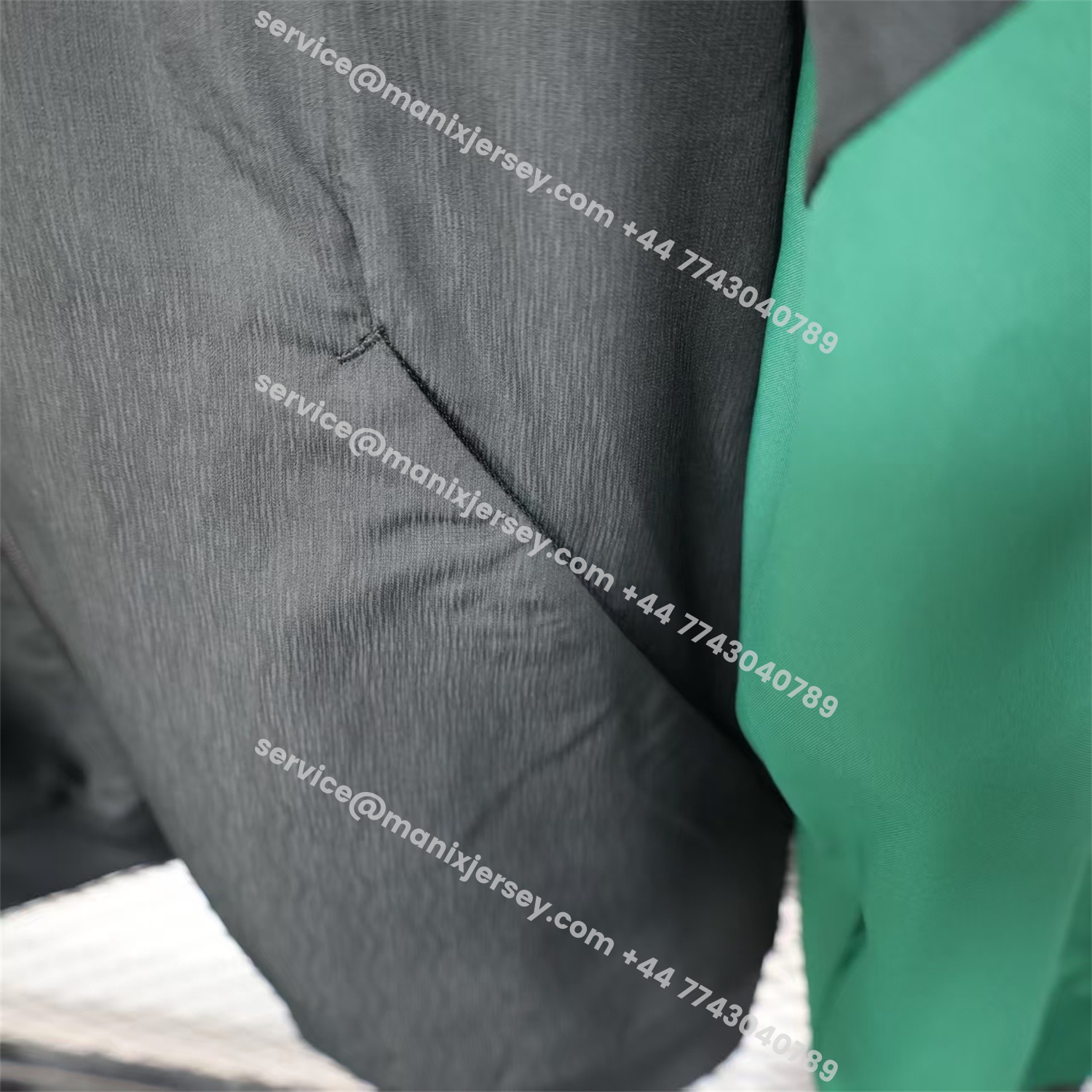 ManixJersey.com | Mexico 25-26 Green And Black Windbreaker Jacket - Deep Green -Customize Name, Number and Patch | Worldwide Shipping