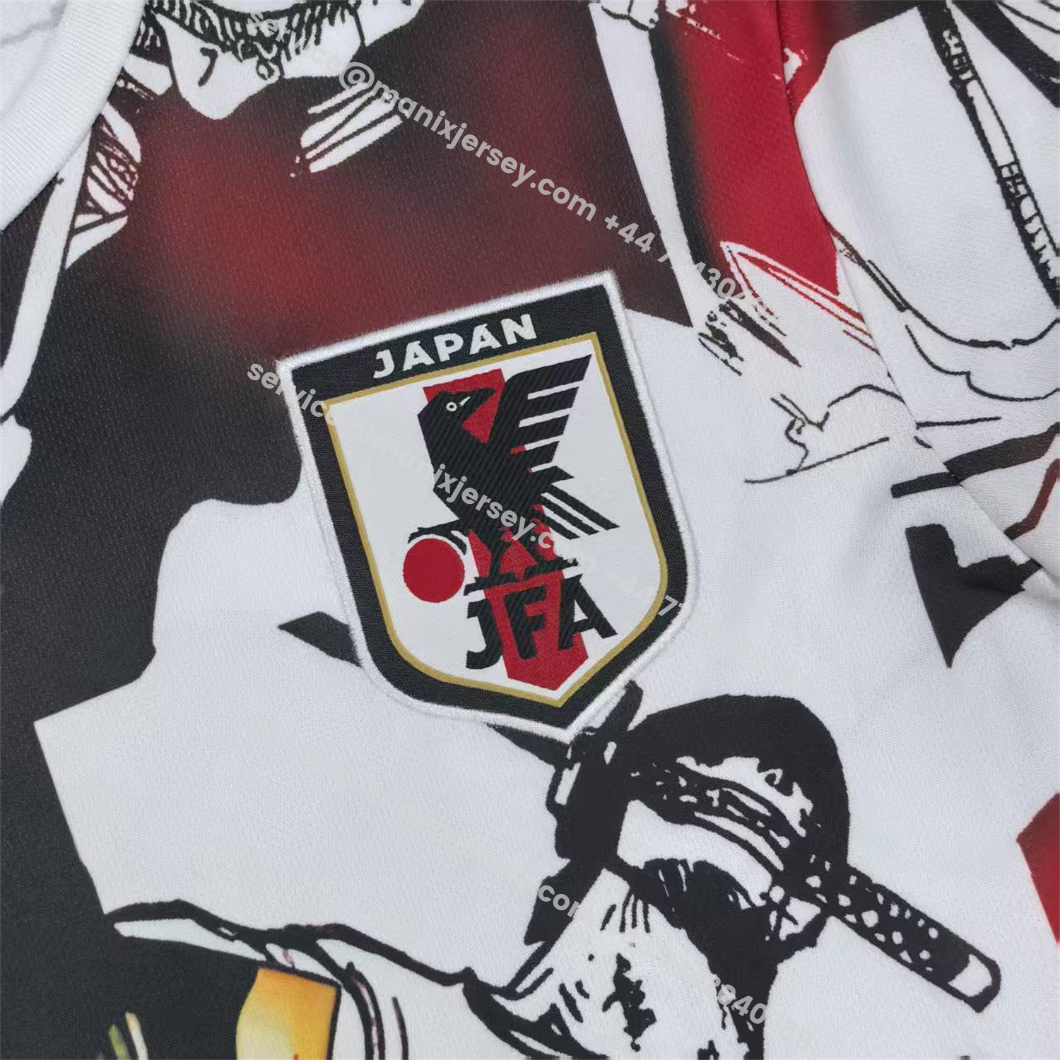 ManixJersey.com | Japan 25-26 Black Sauron Special Jersey - Fans Version -Customize Name, Number and Patch | Worldwide Shipping