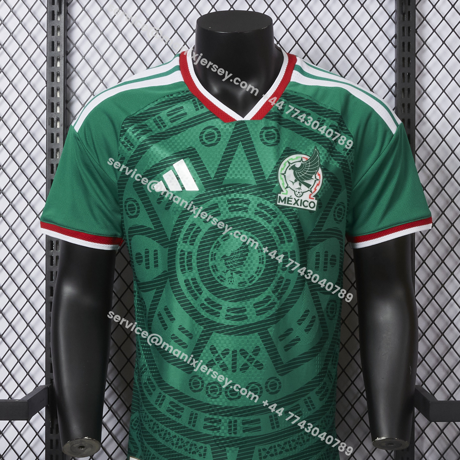 ManixJersey.com | Mexico 2026 Home Jersey - Player Version -Customize Name, Number and Patch | Worldwide Shipping