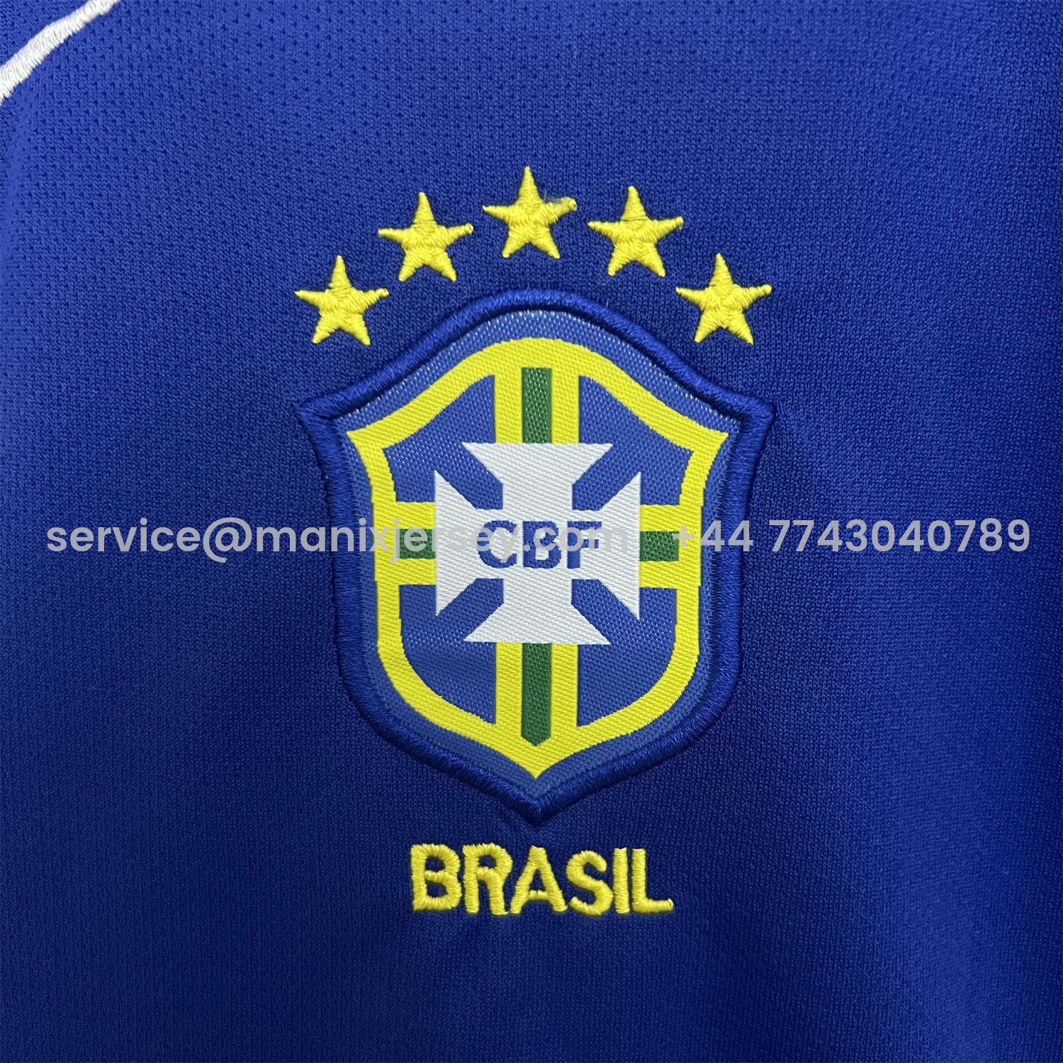 ManixJersey.com | Retro Brazil 2004 Away Kids Kit -Customize Name, Number and Patch | Worldwide Shipping