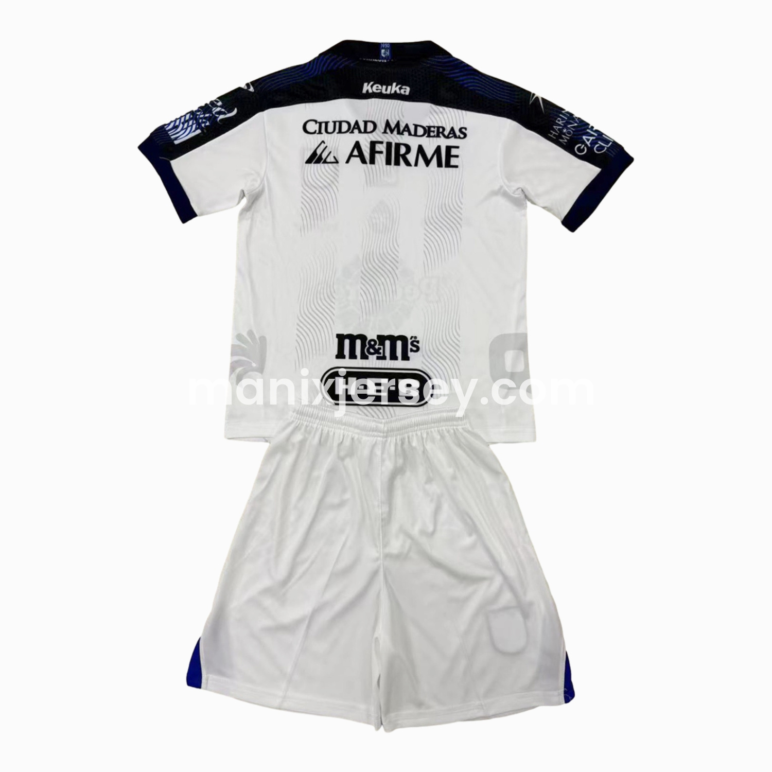 ManixJersey.com | Querétaro 24-25 Away Men's Adult Jersey Set - Fans Version -Customize Name, Number and Patch | Worldwide Shipping