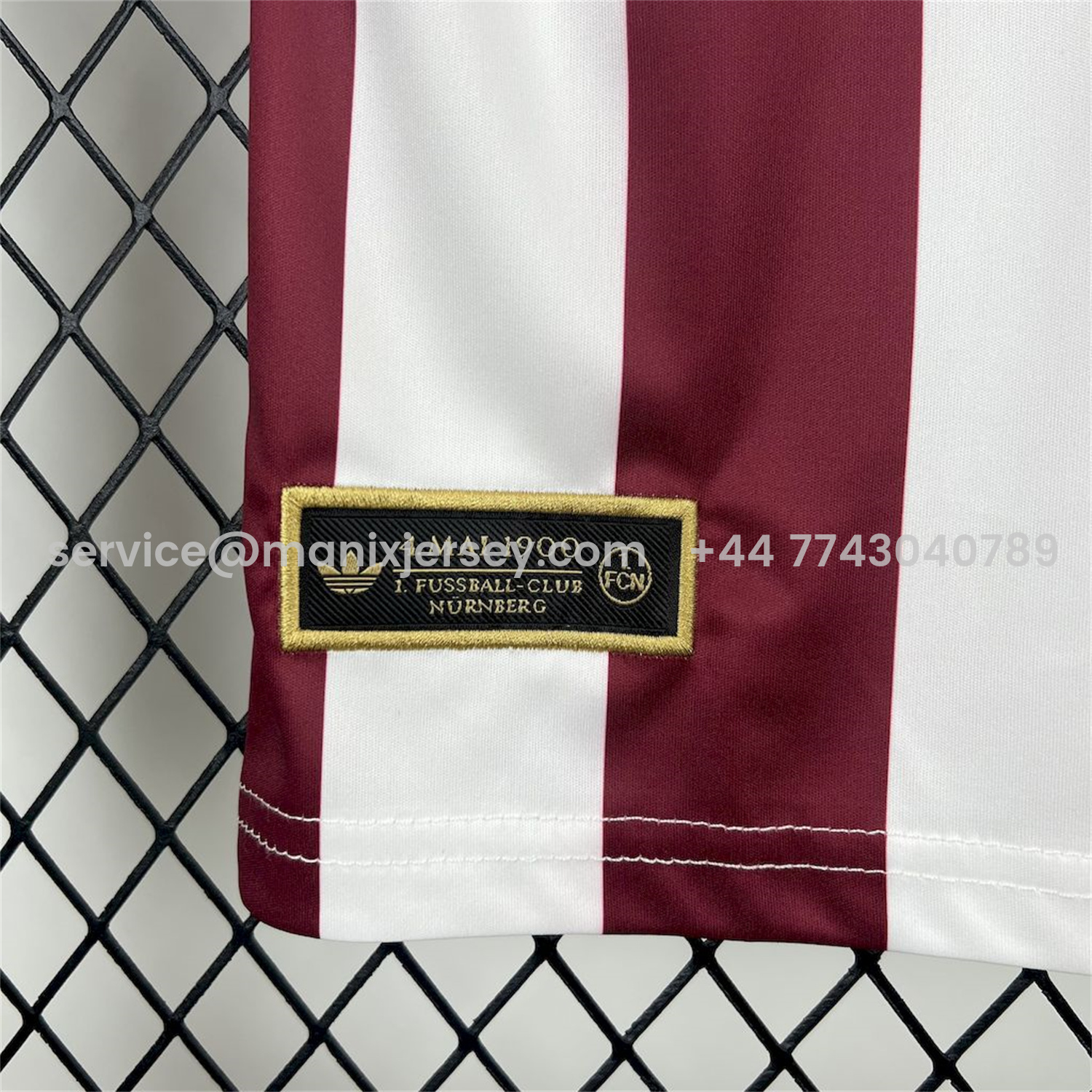 ManixJersey.com | Nürnberg 24-25 125-Year Anniversary Kids Kit with Sponsor -Customize Name, Number and Patch | Worldwide Shipping