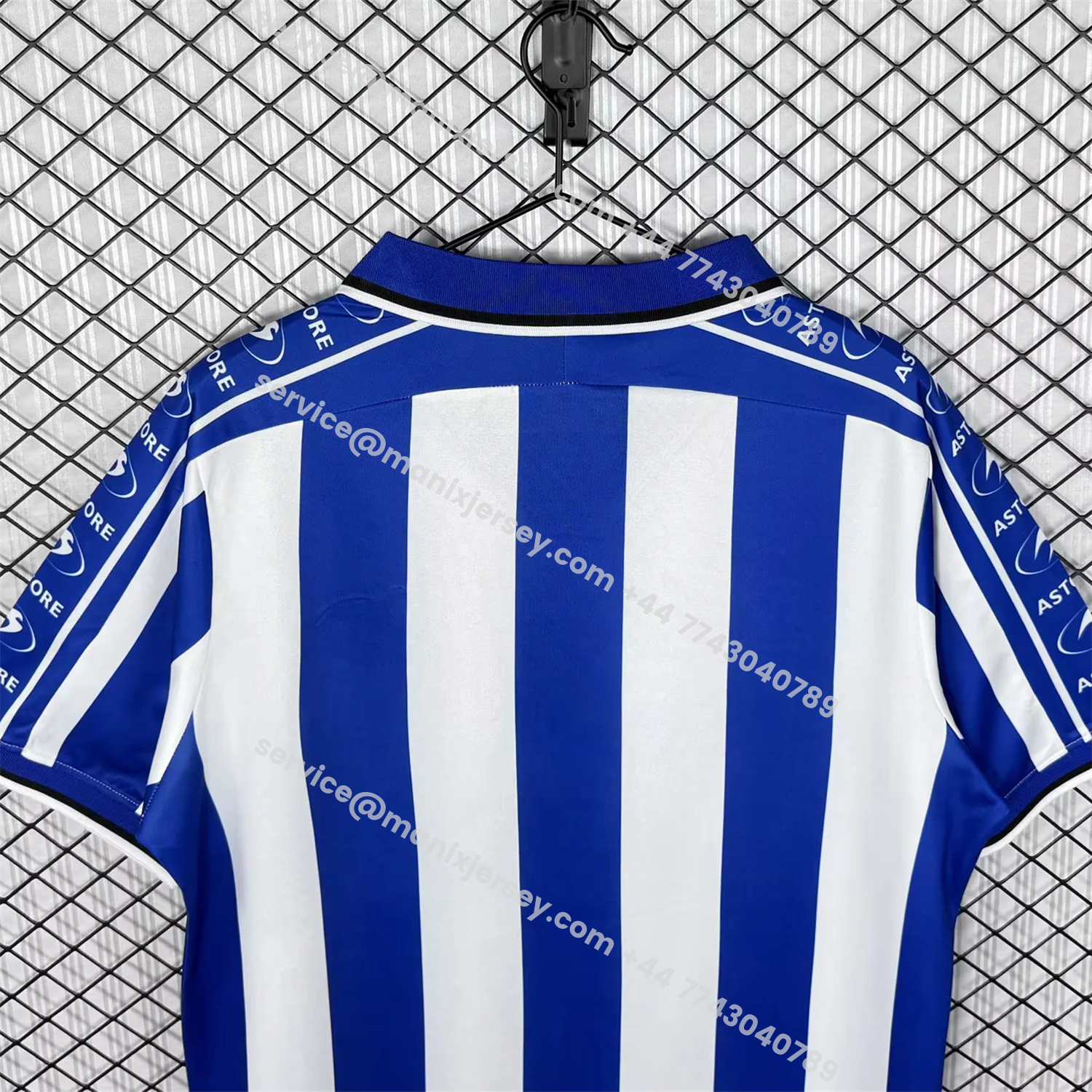 ManixJersey.com | Retro Deportivo Alavés 1998-99 Home Jersey -Customize Name, Number and Patch | Worldwide Shipping