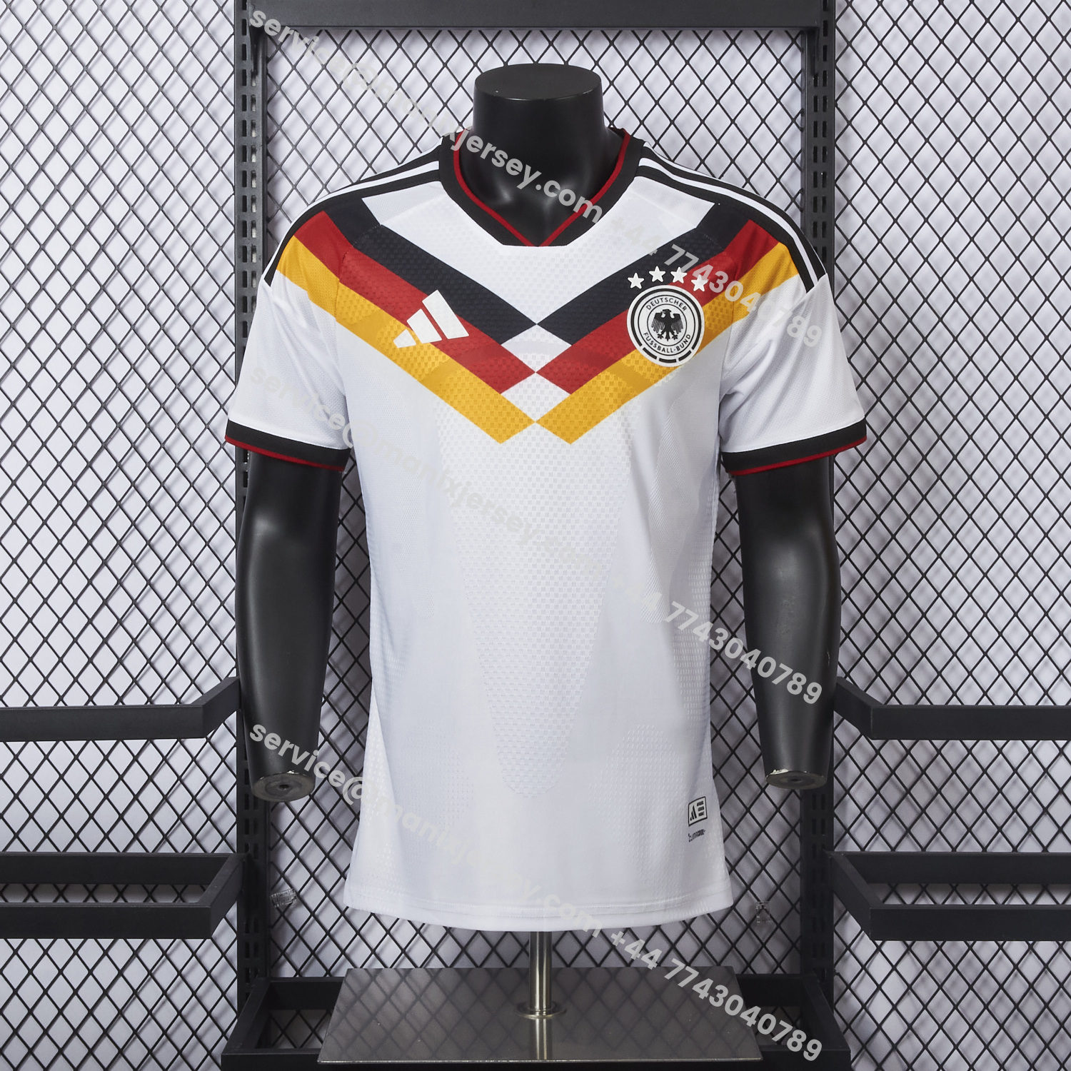 ManixJersey.com | Germany 25-26 Home (Informal-release Version) Jersey - Player Version -Customize Name, Number and Patch | Worldwide Shipping
