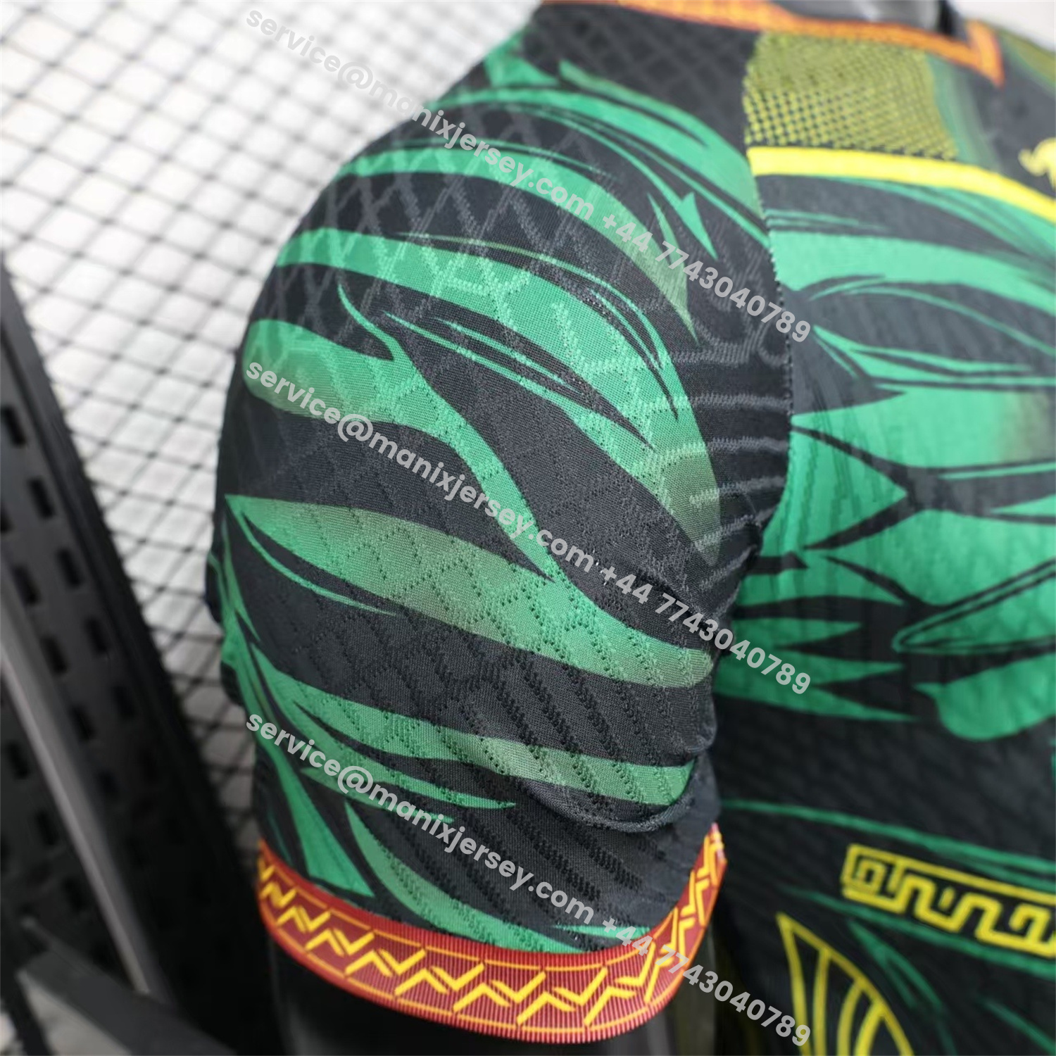 ManixJersey.com | Mali 2026 Eagle Black Green Jersey - Player Version -Customize Name, Number and Patch | Worldwide Shipping